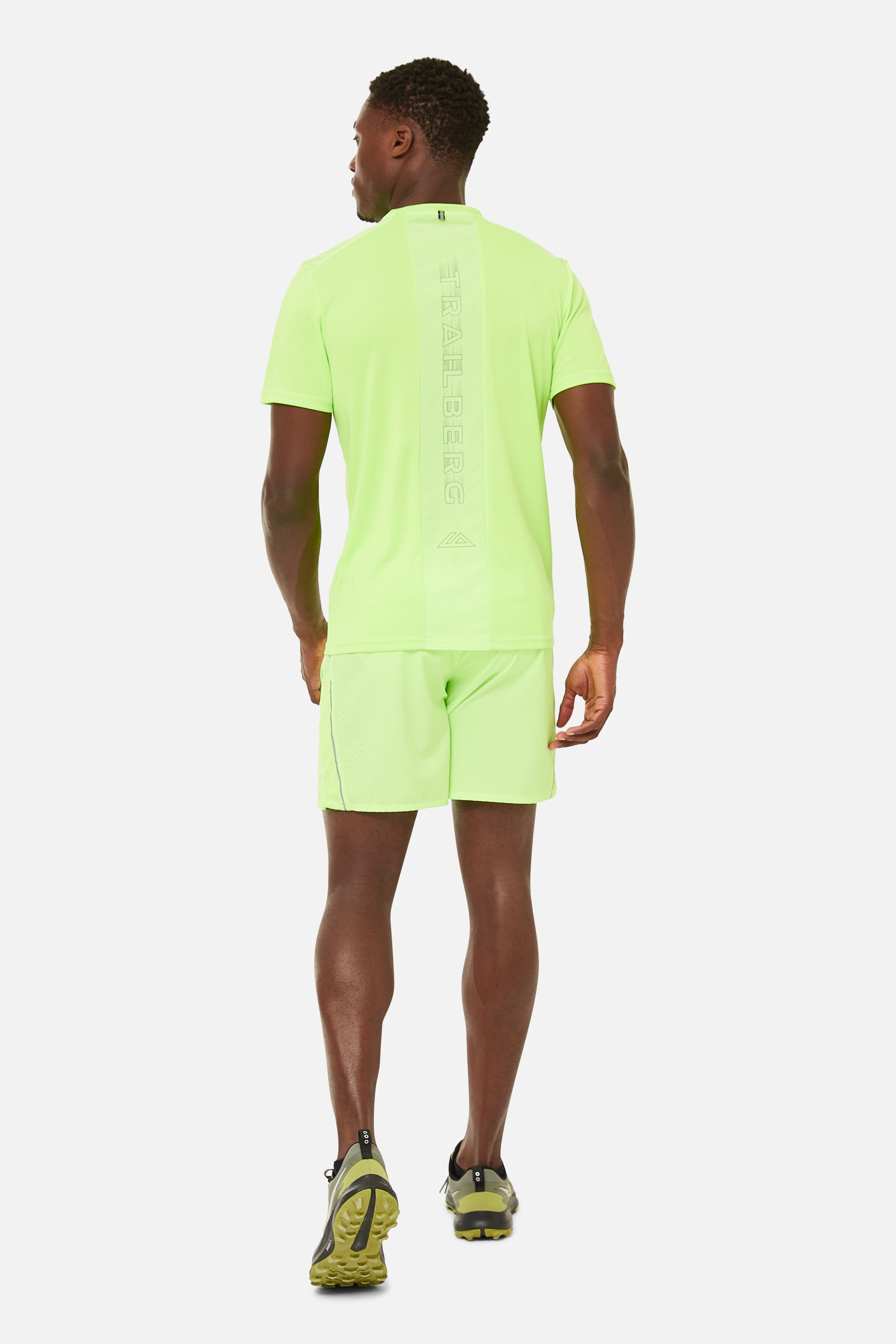 CLOUD AW24 TEE - NEON LIME