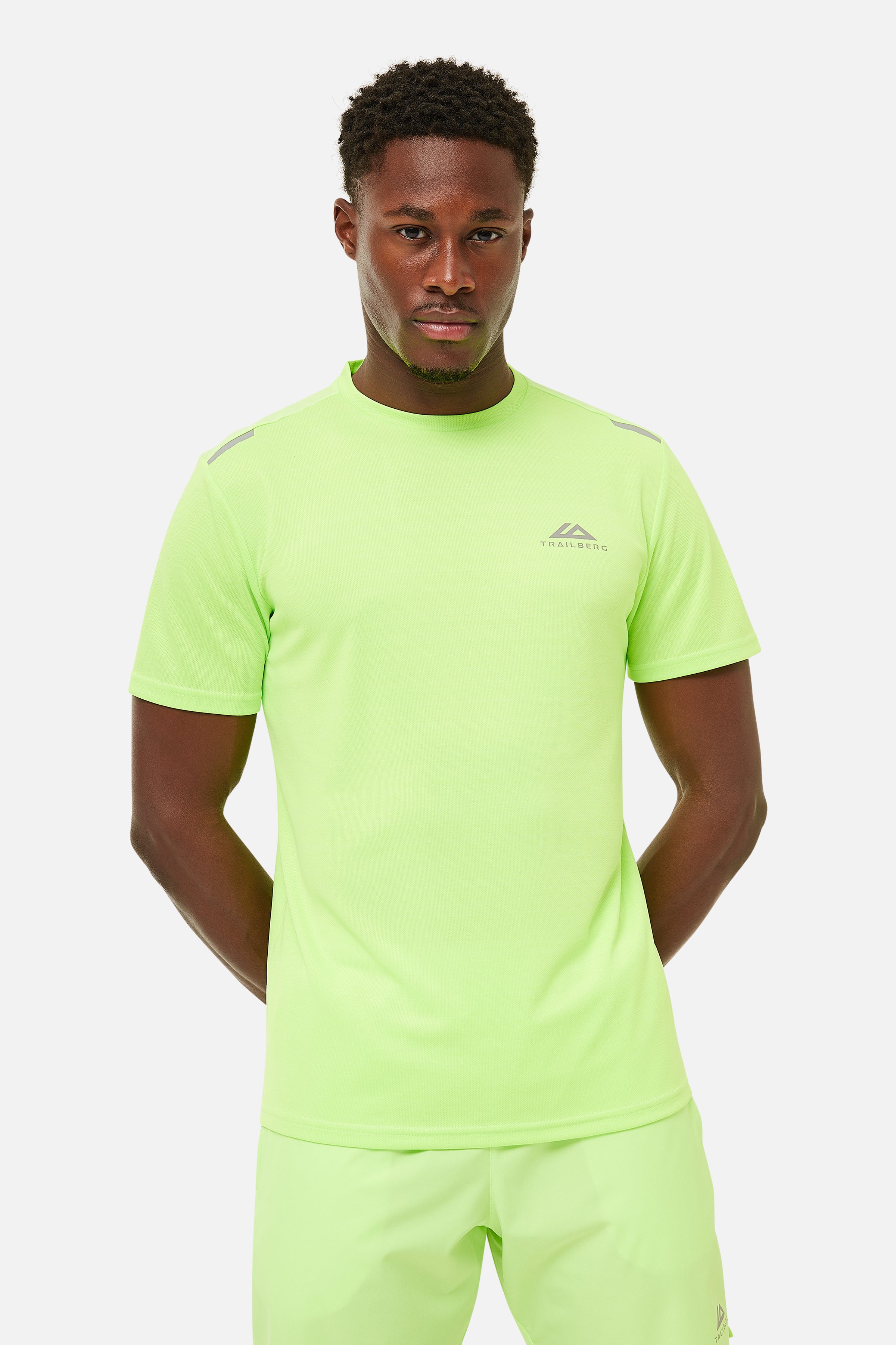 CLOUD AW24 TEE - NEON LIME