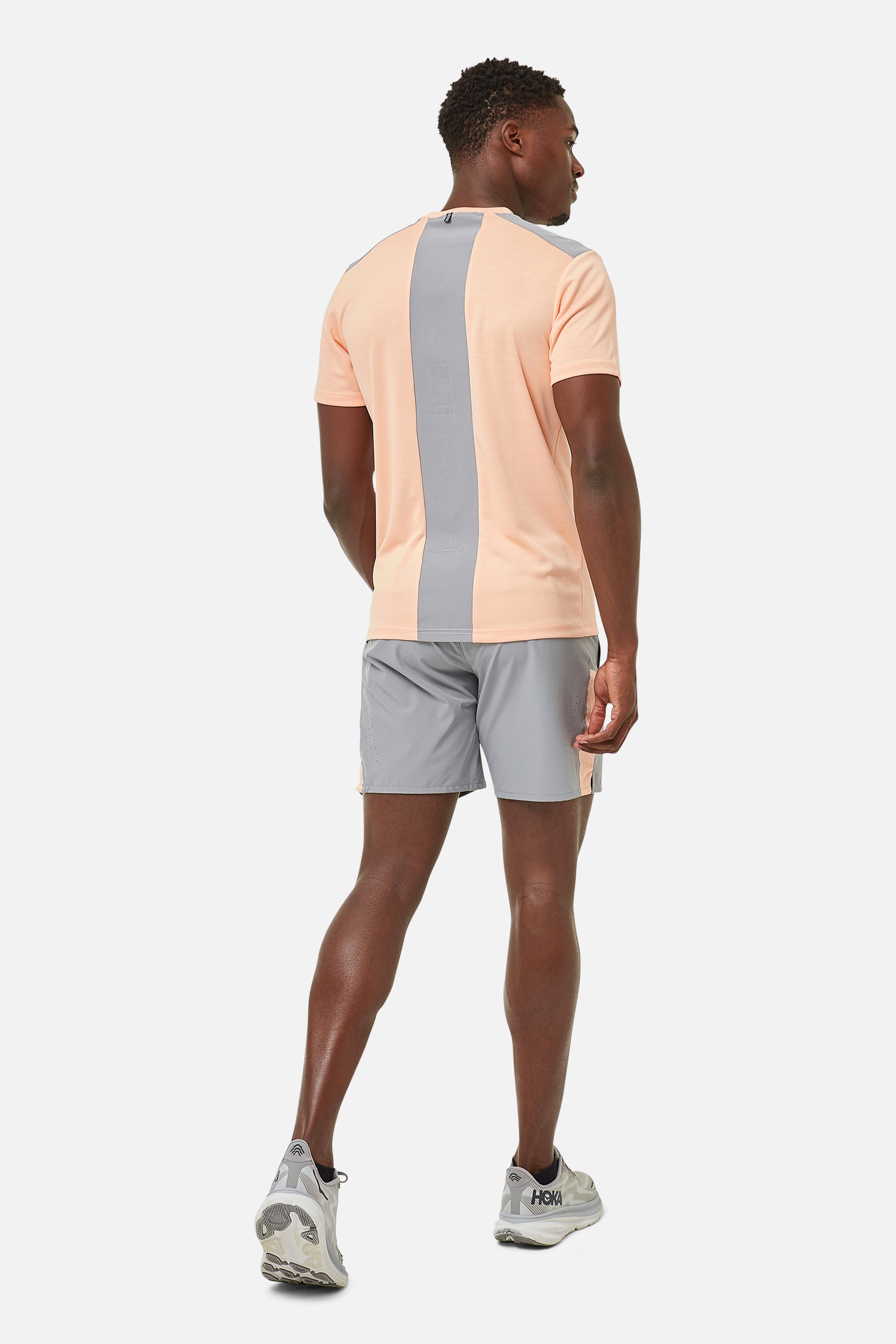 CLOUD AW24 SHORT - GREY/PEACH