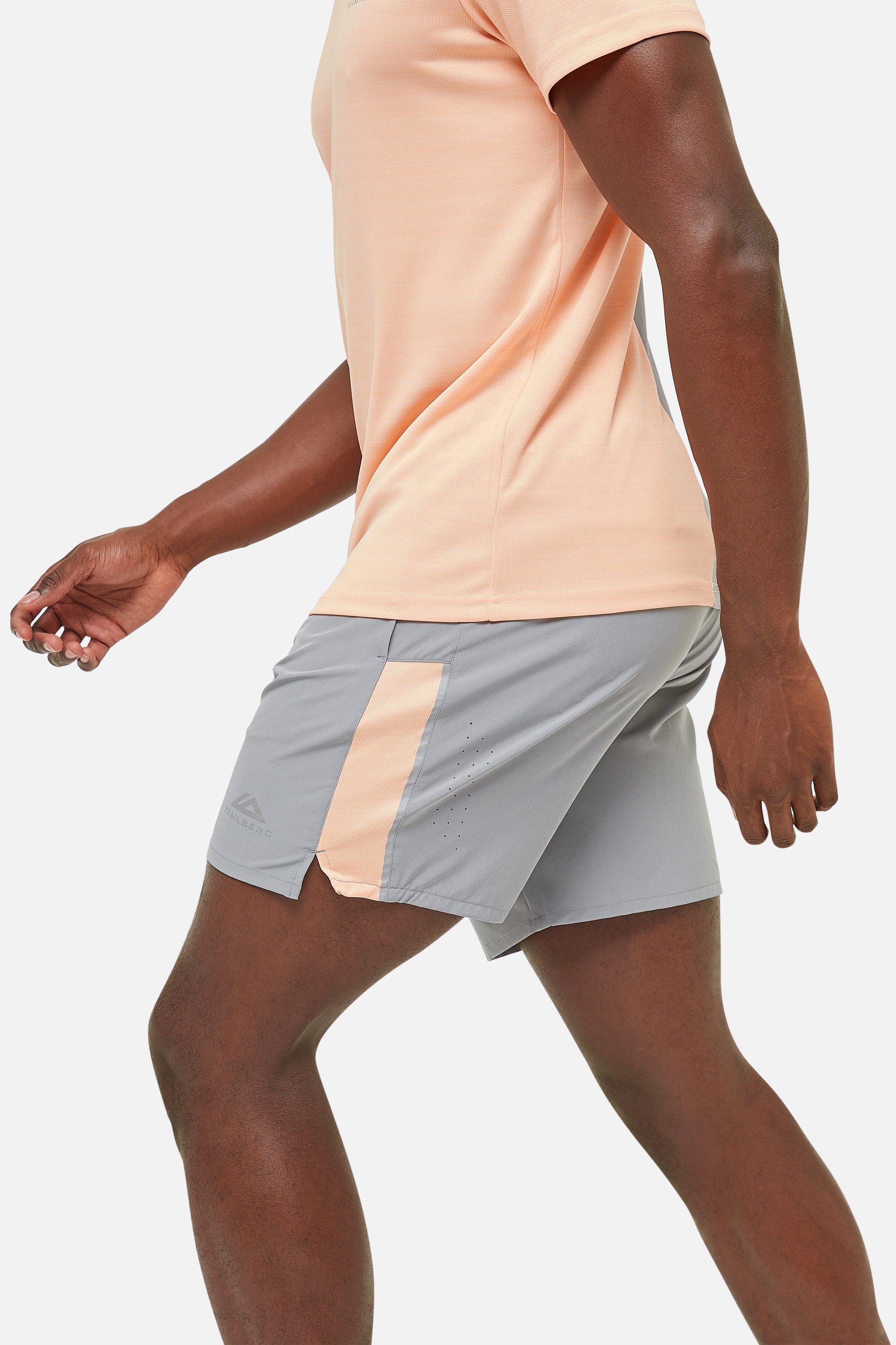 CLOUD AW24 SHORT - GREY/PEACH