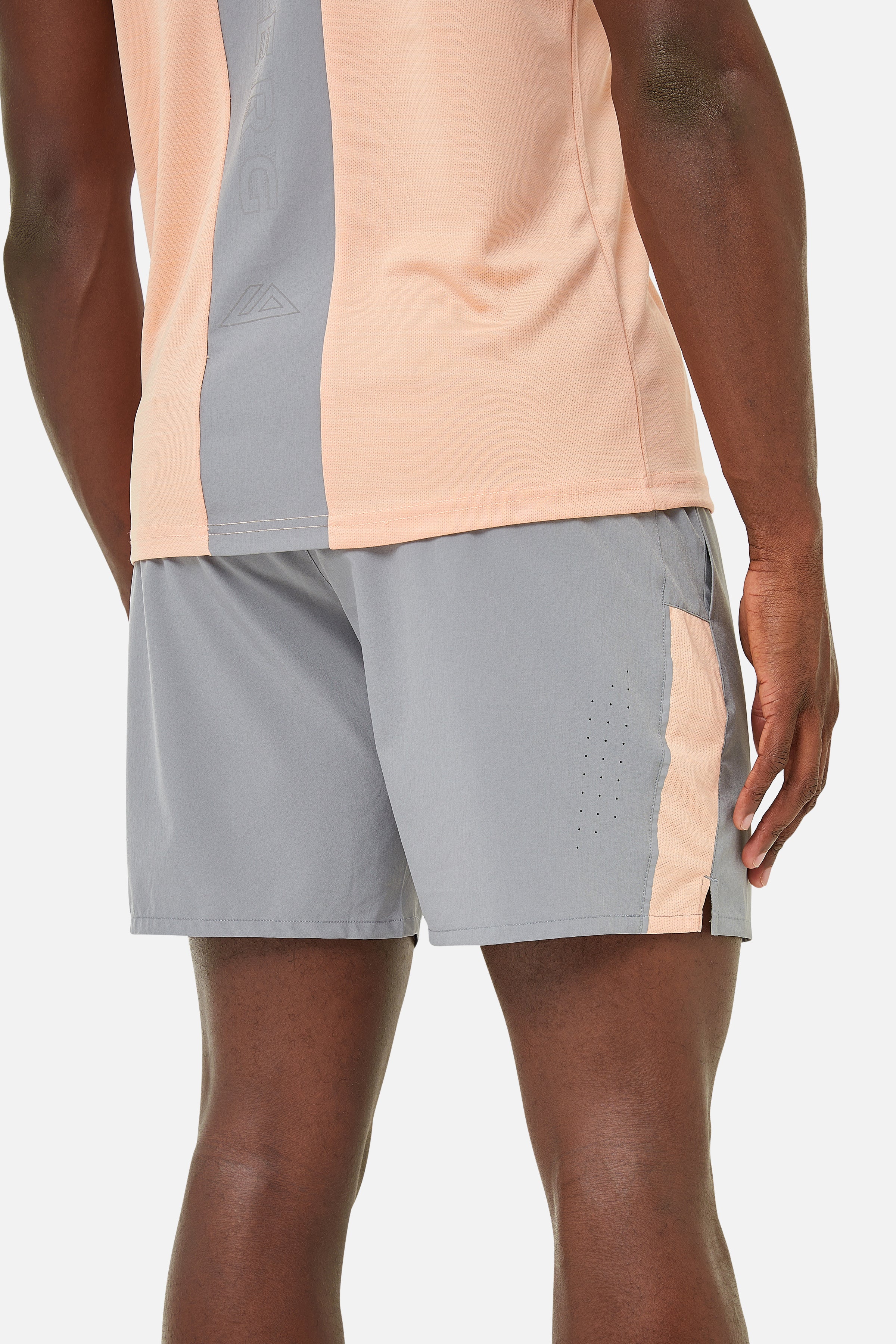 CLOUD AW24 SHORT - GREY/PEACH