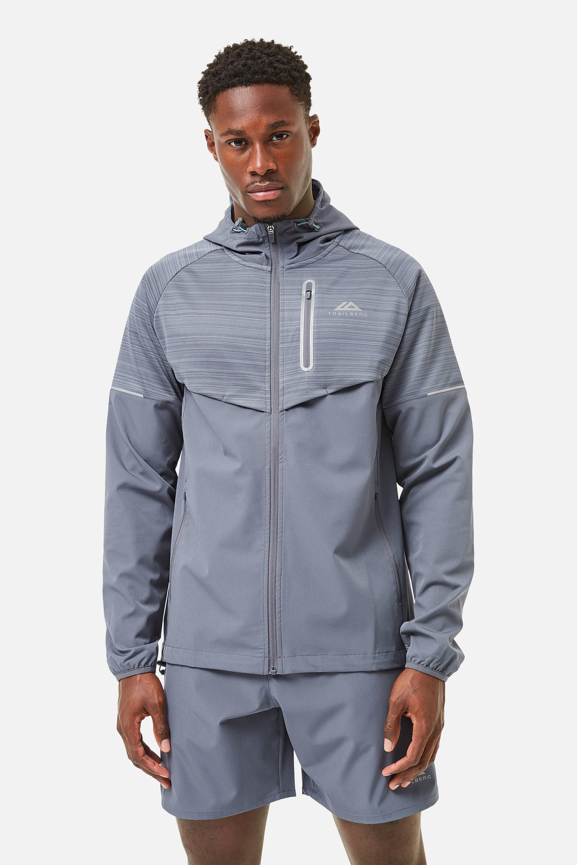 CLOUD AW24 HOOD TWINSET - MID GREY