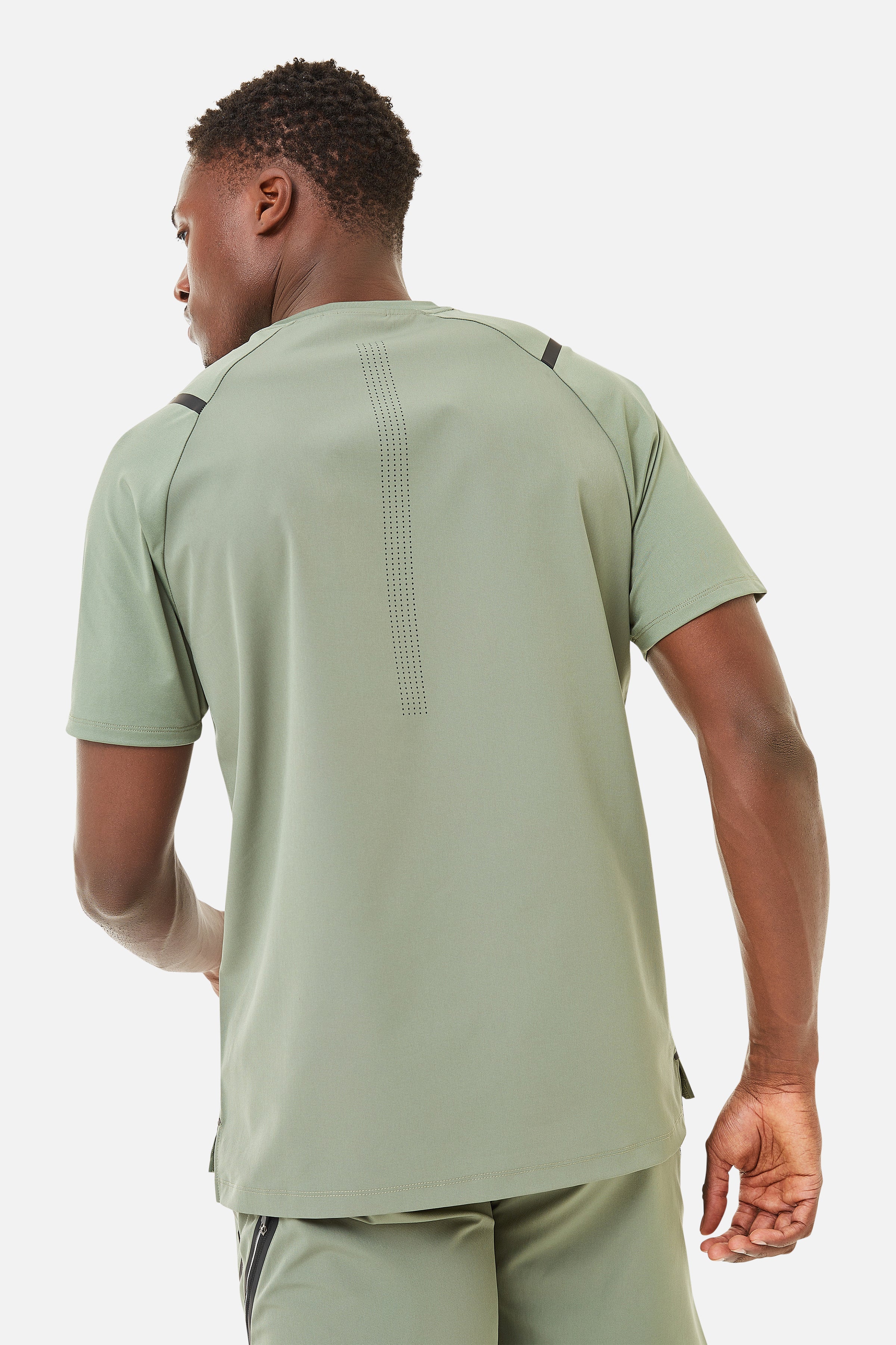 TECH TEE - SAGE GREEN