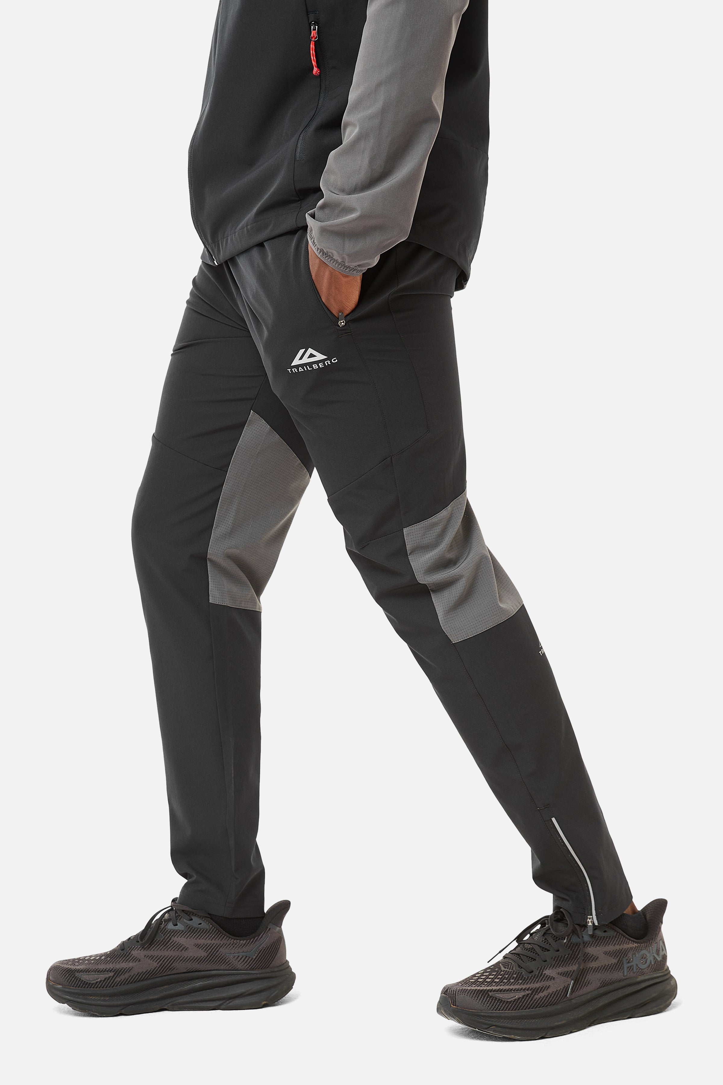 RAPID VENTILATE TRACKSUIT - BLACK/DARK GREY