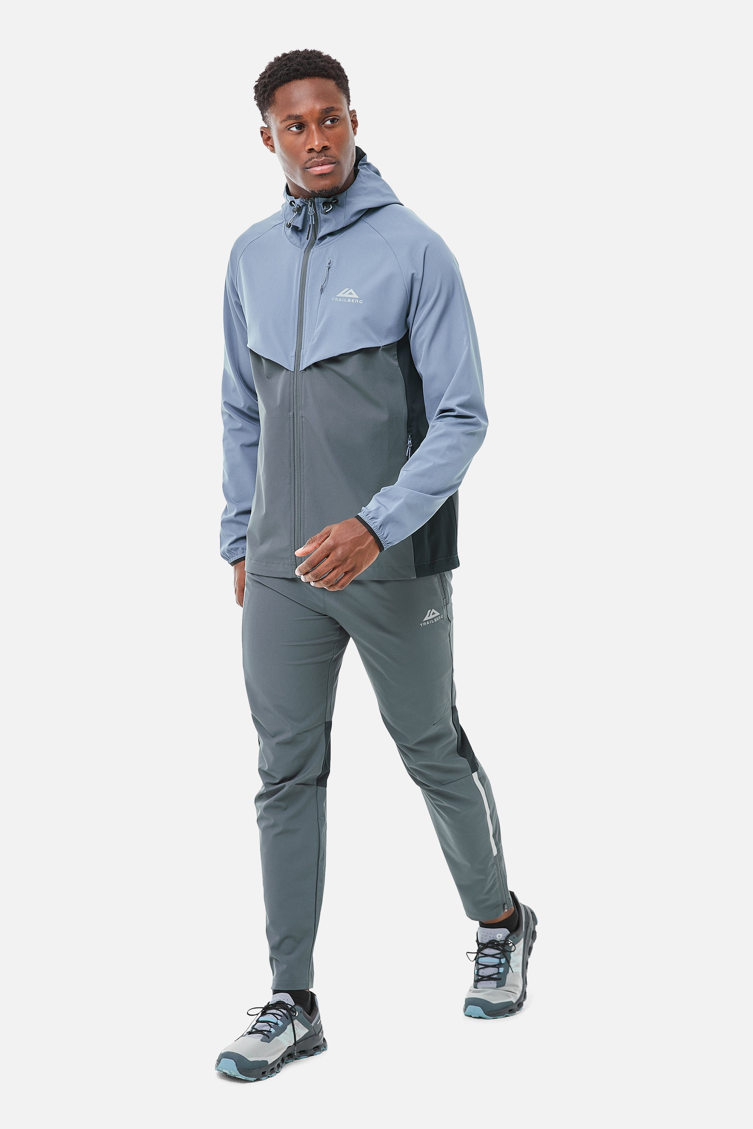 TRICOLOUR TRACKSUIT - BLUE