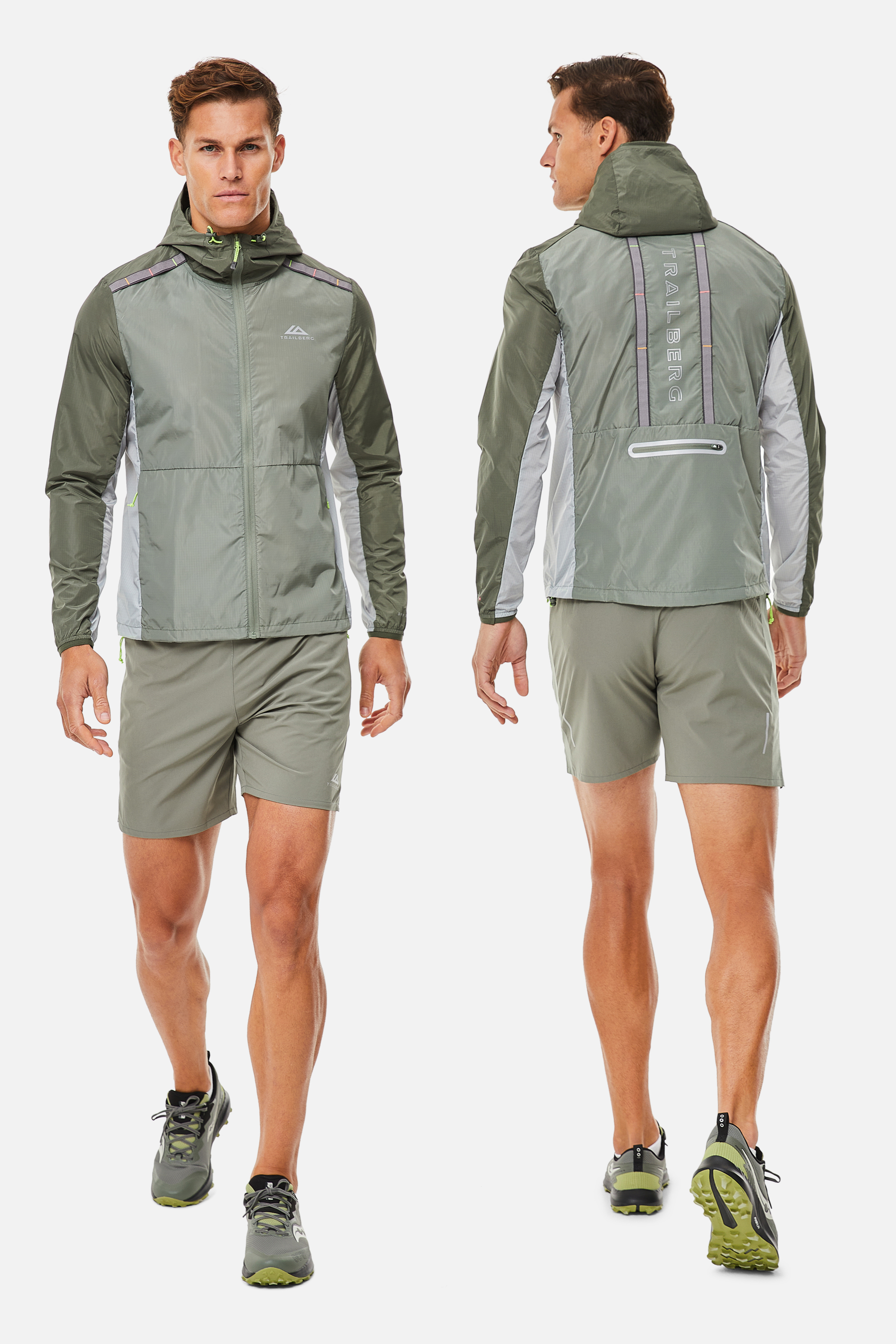 TRIATHLON 2.0 WINDBREAKER WINDSET - SAGE