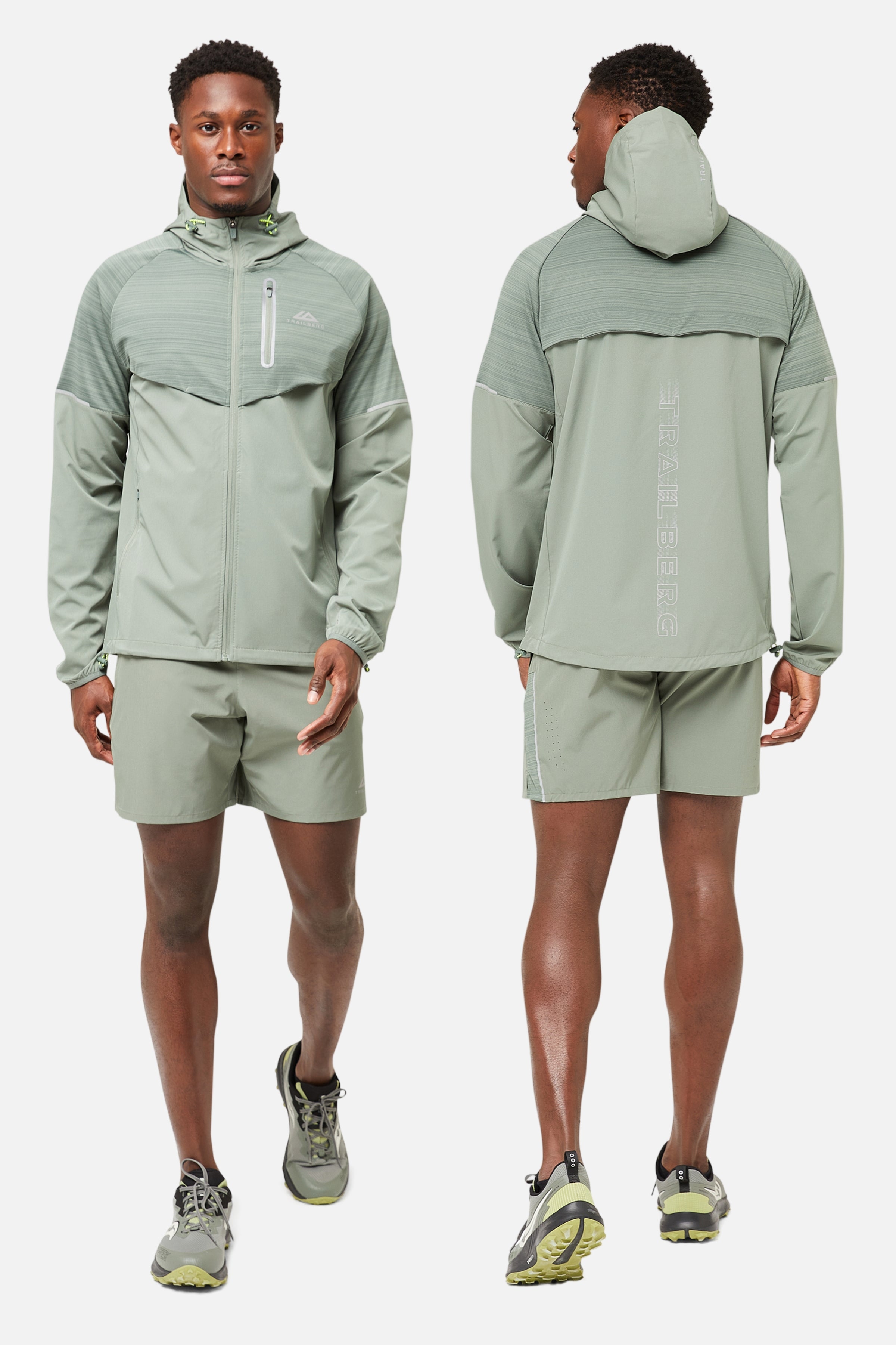 CLOUD AW24 HOOD TWINSET - SAGE GREEN