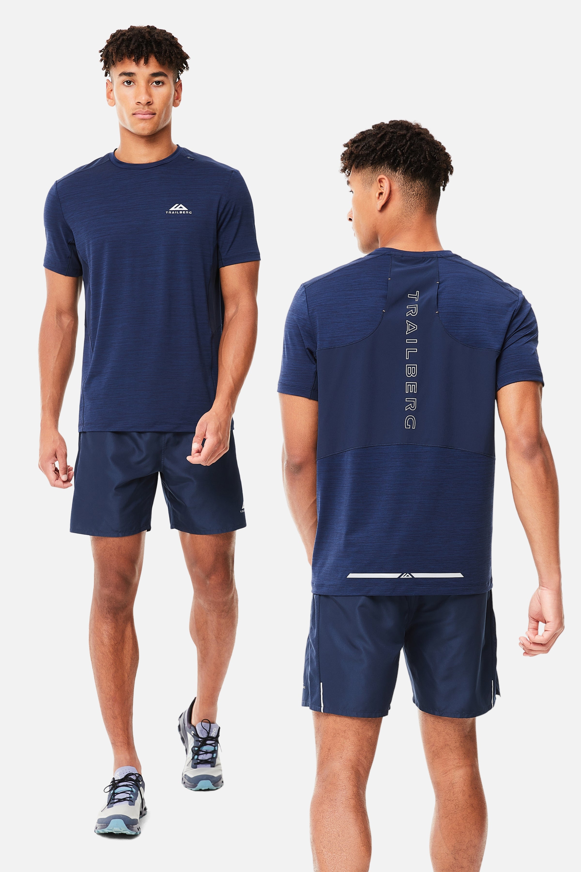 HORIZON ESSENTIALS TWINSET - NAVY