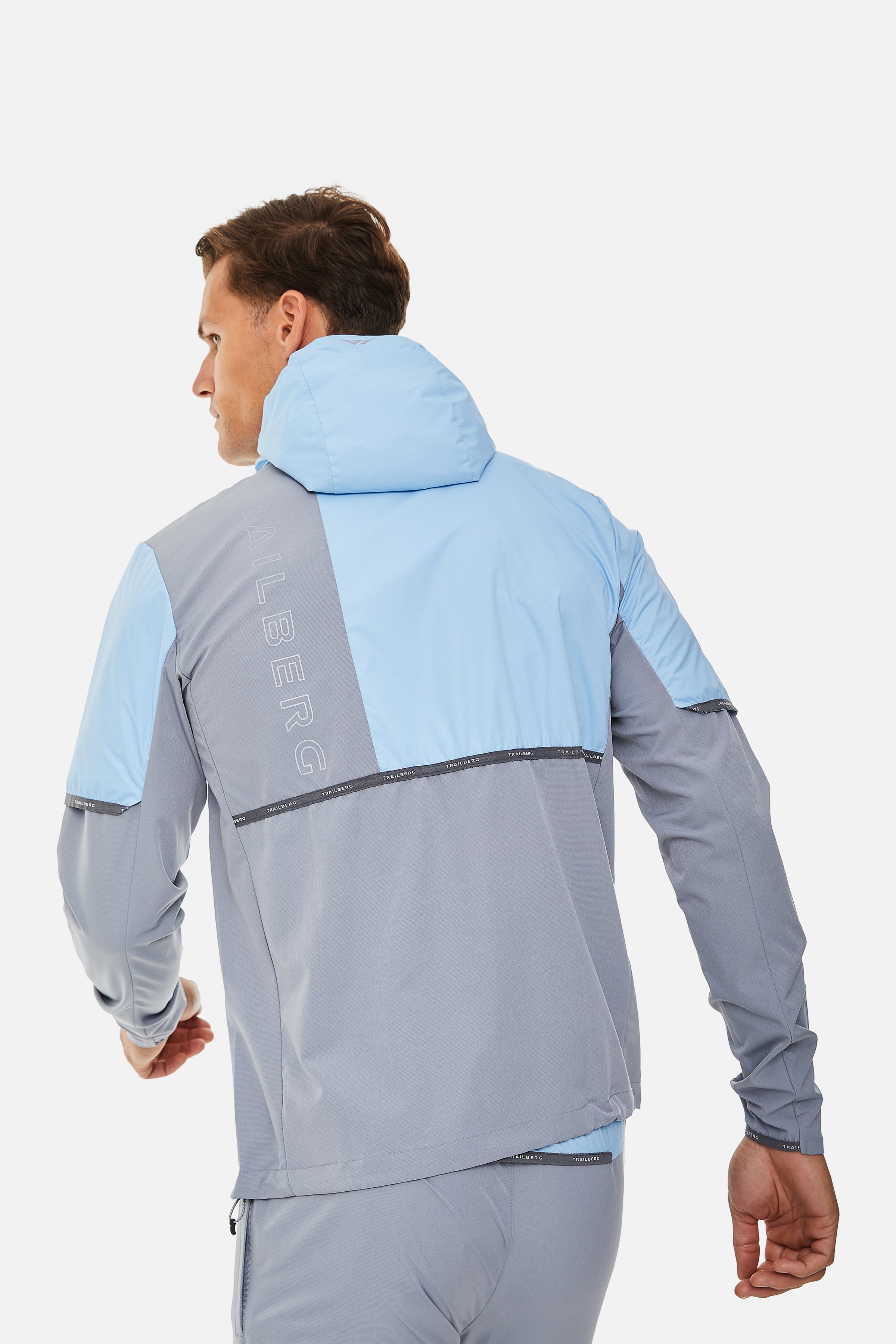 VERTIGO HOOD - GREY/BLUE