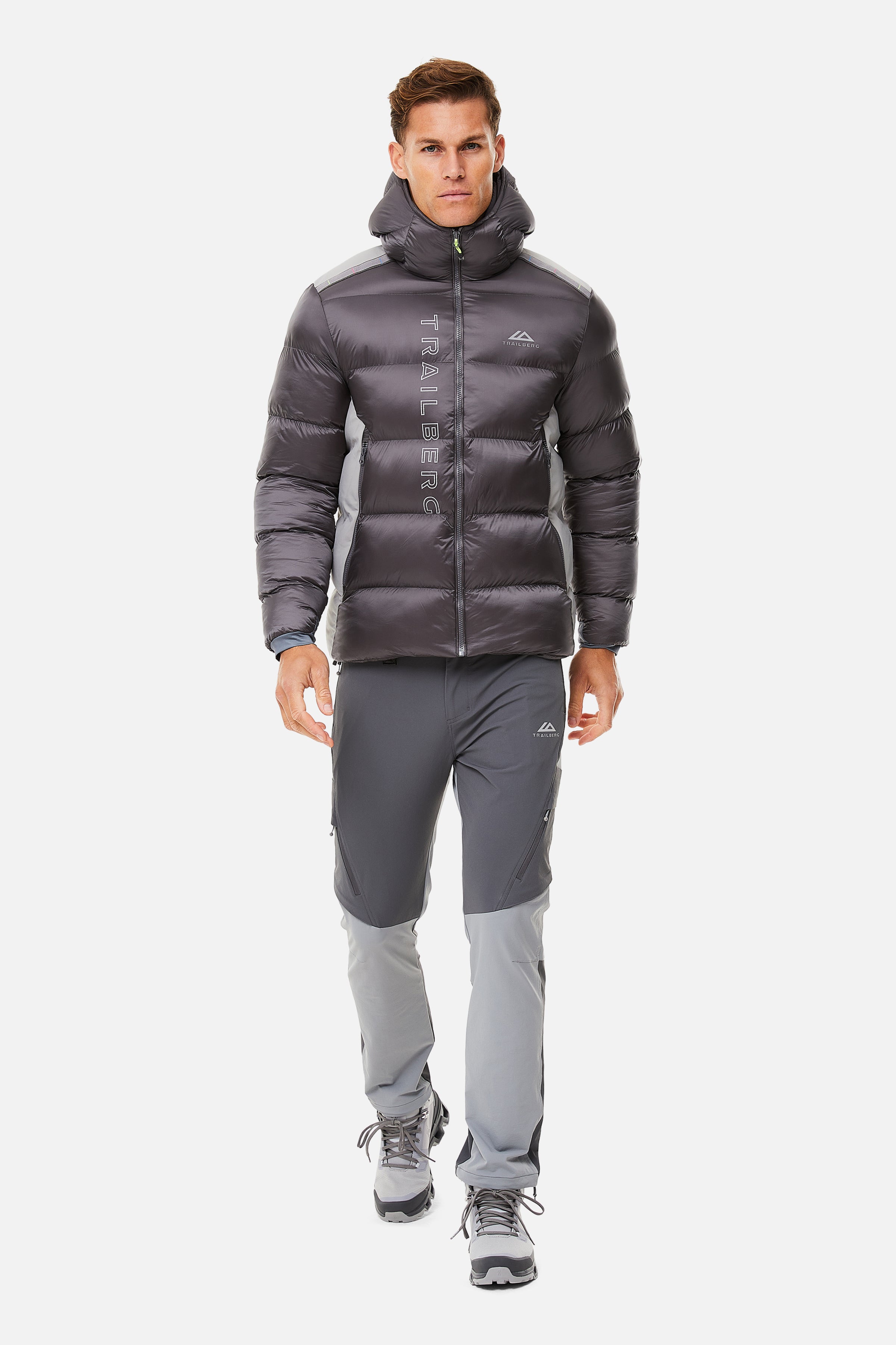 TRIATHLON PUFFER - CHARCOAL/GREY