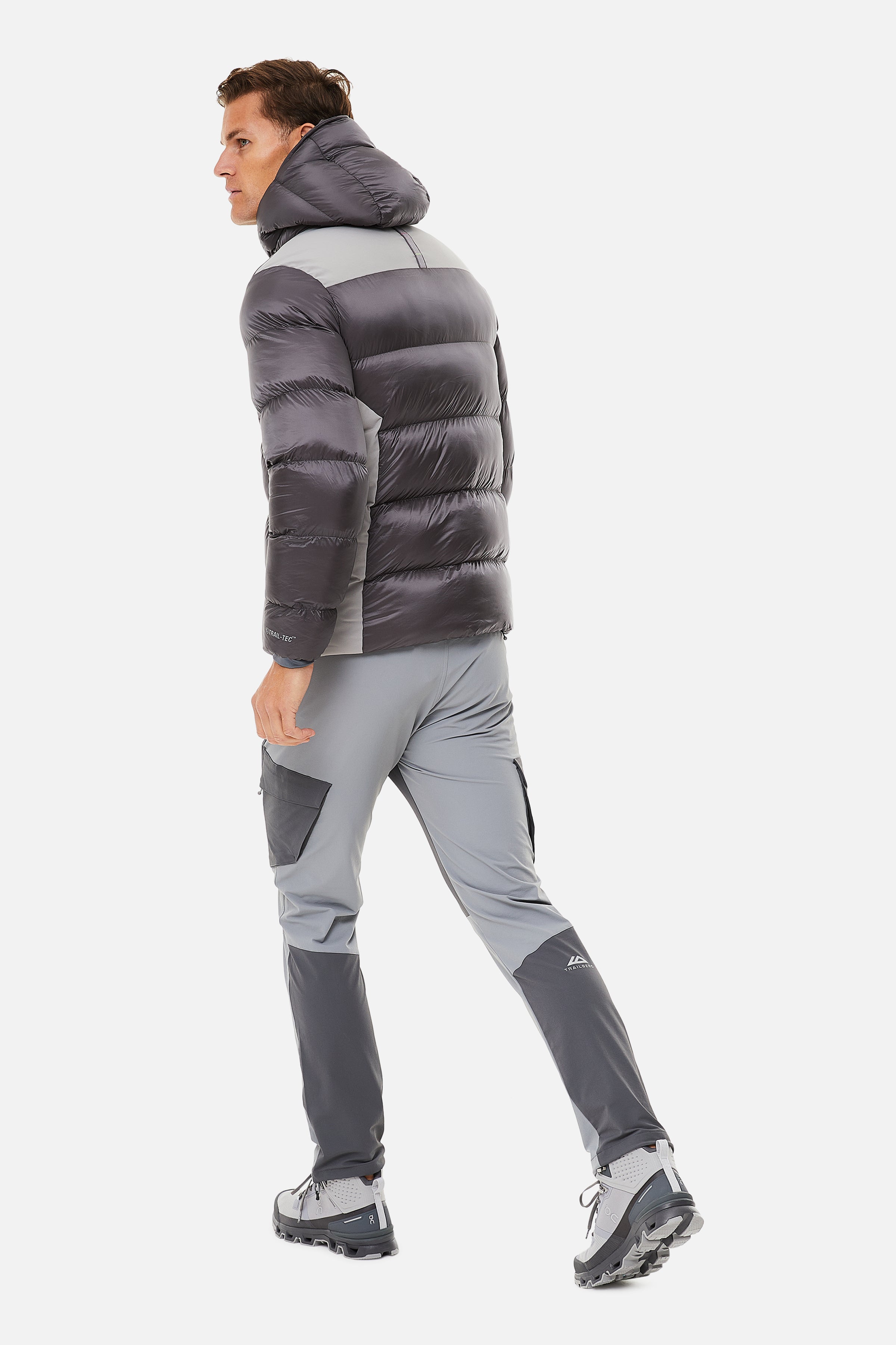 TRIATHLON PUFFER - CHARCOAL/GREY