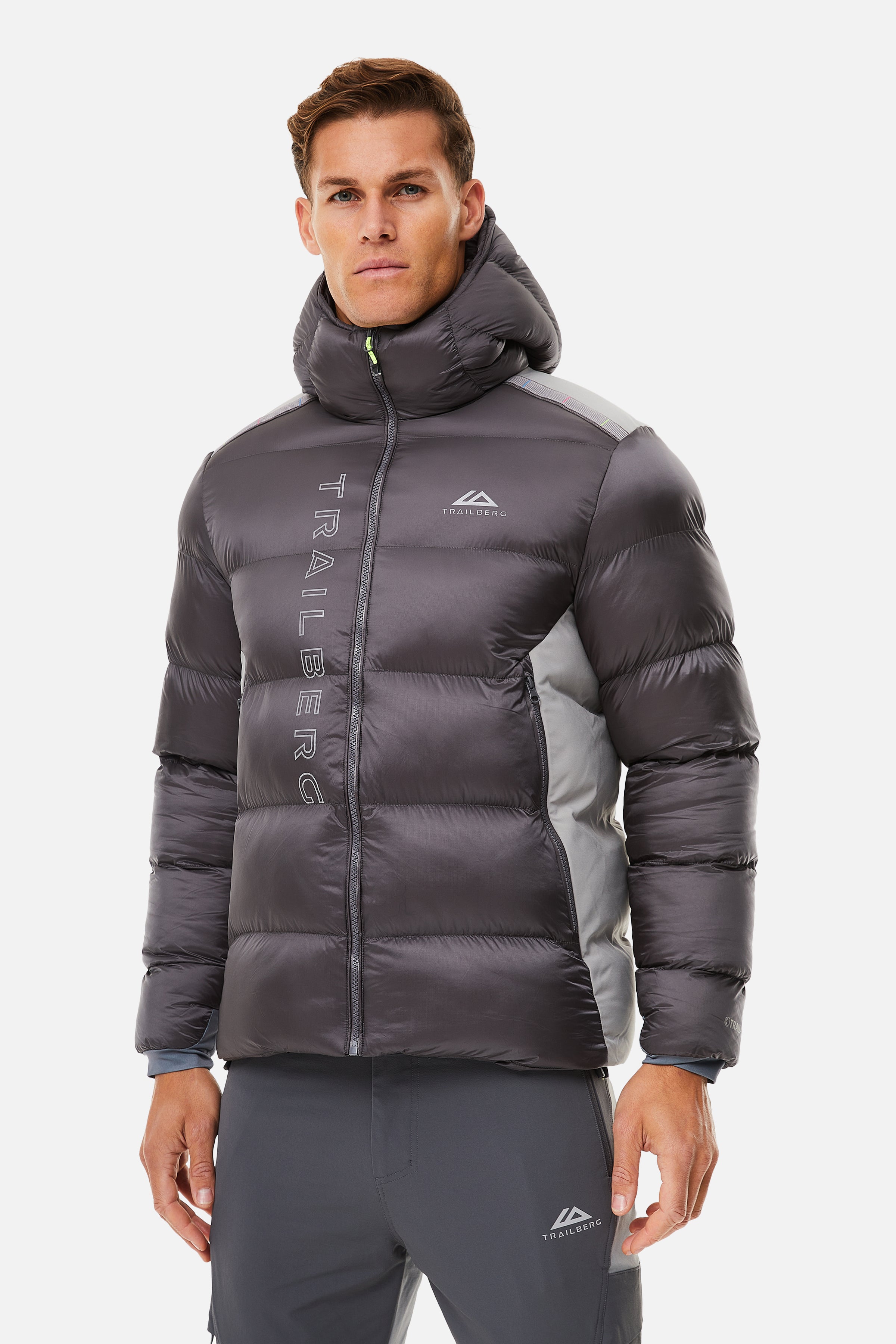 TRIATHLON PUFFER - CHARCOAL/GREY