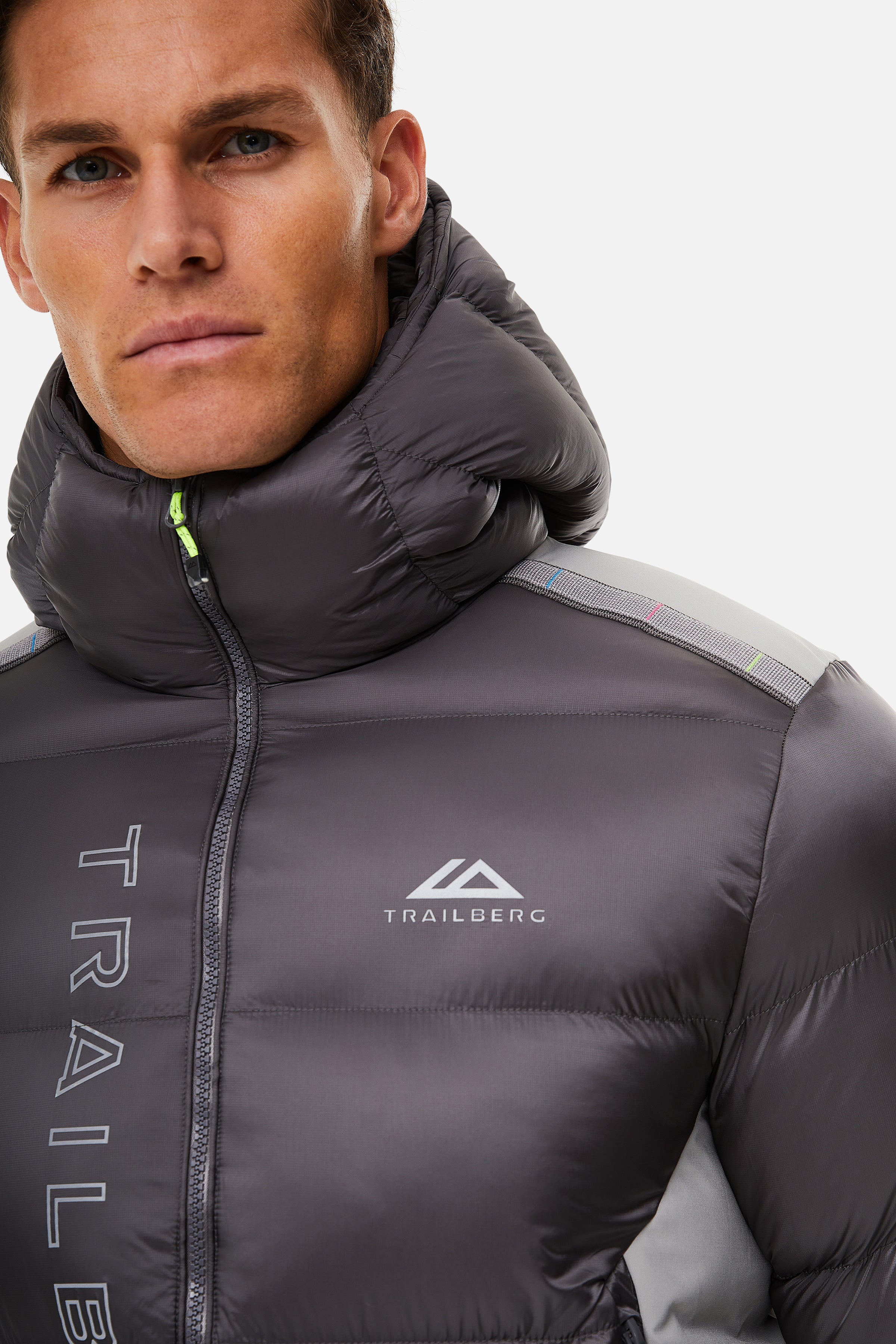 TRIATHLON PUFFER - CHARCOAL/GREY