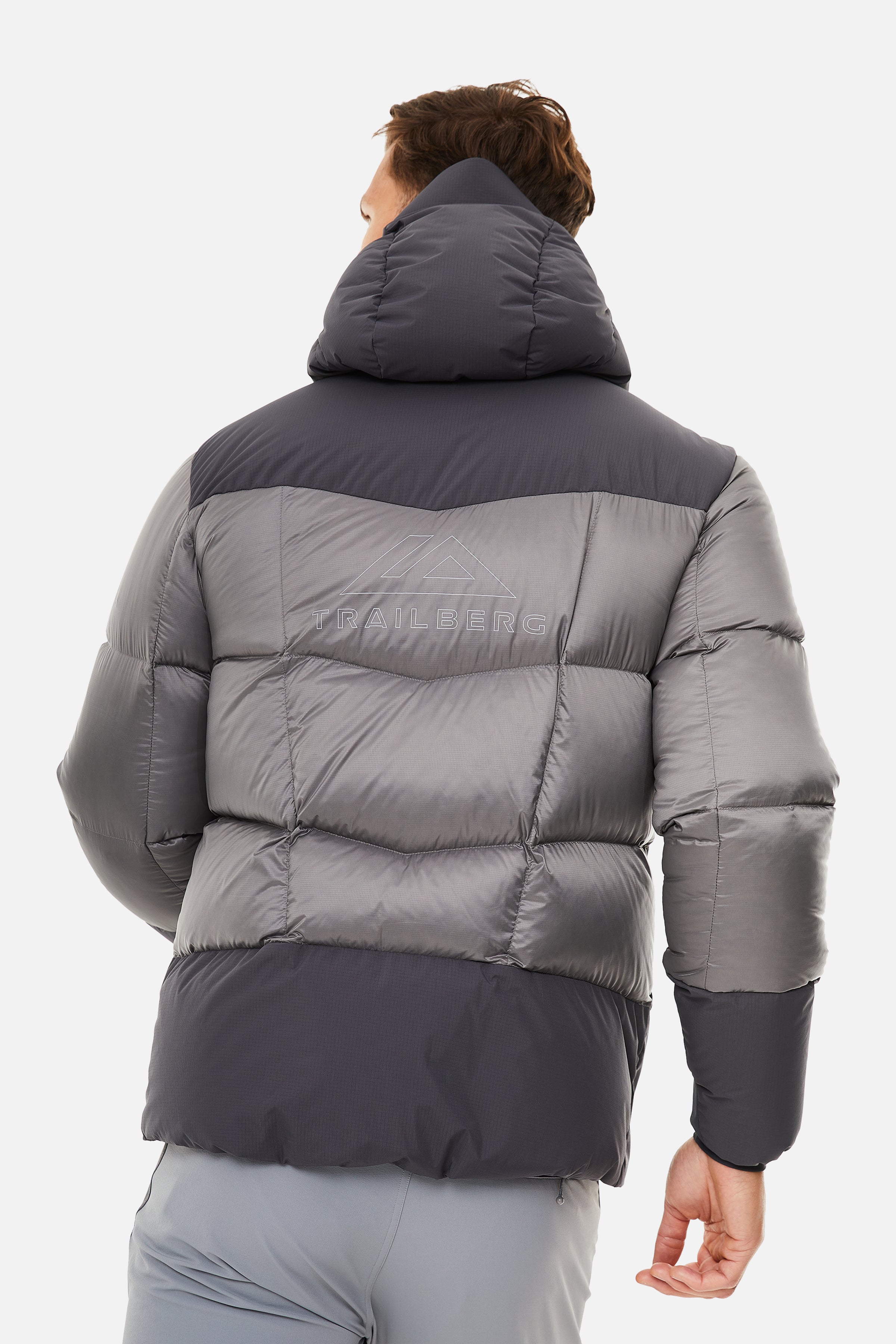 EIGER PUFFER - GREY/LIGHT GREY