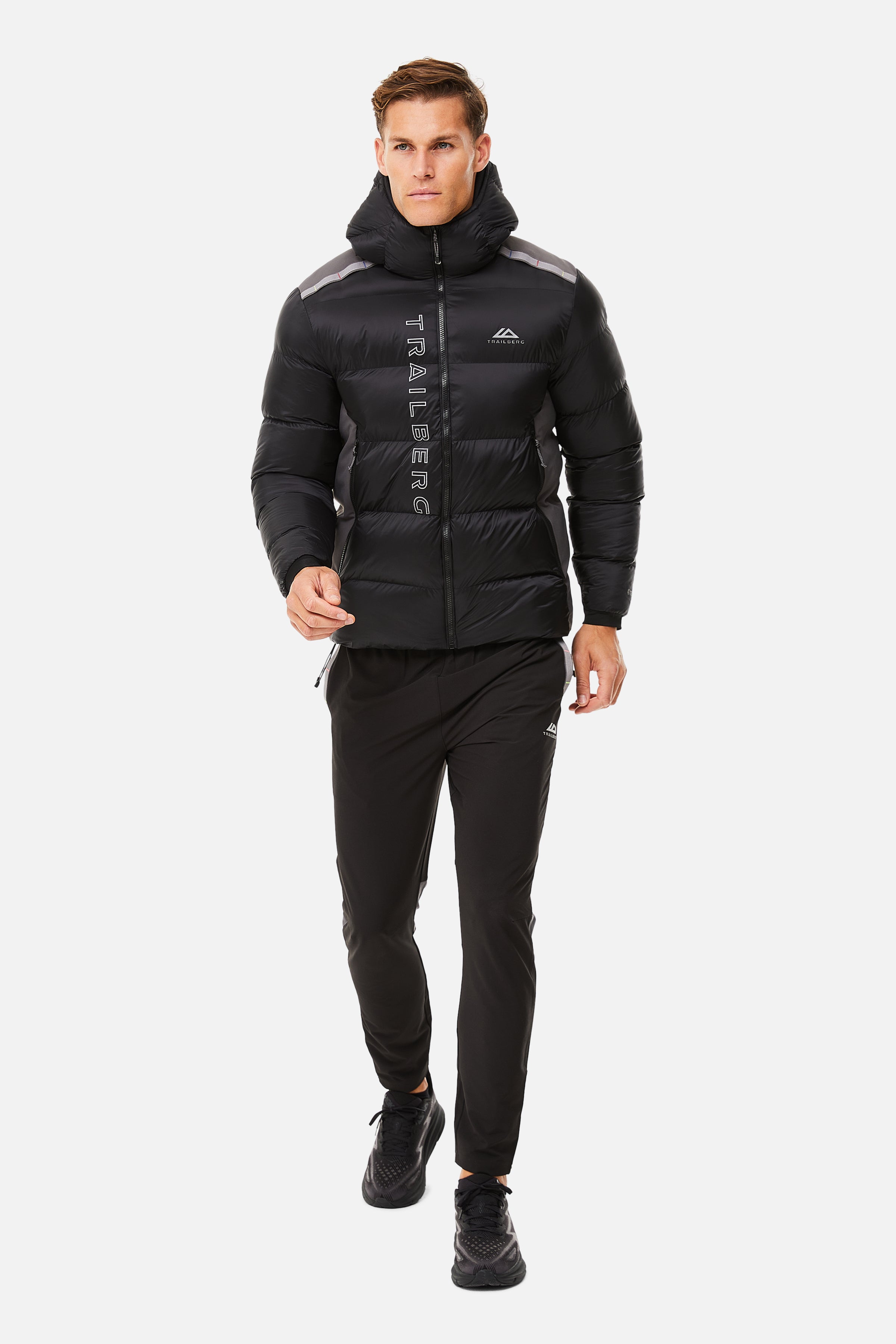 TRIATHLON PUFFER - BLACK/GREY