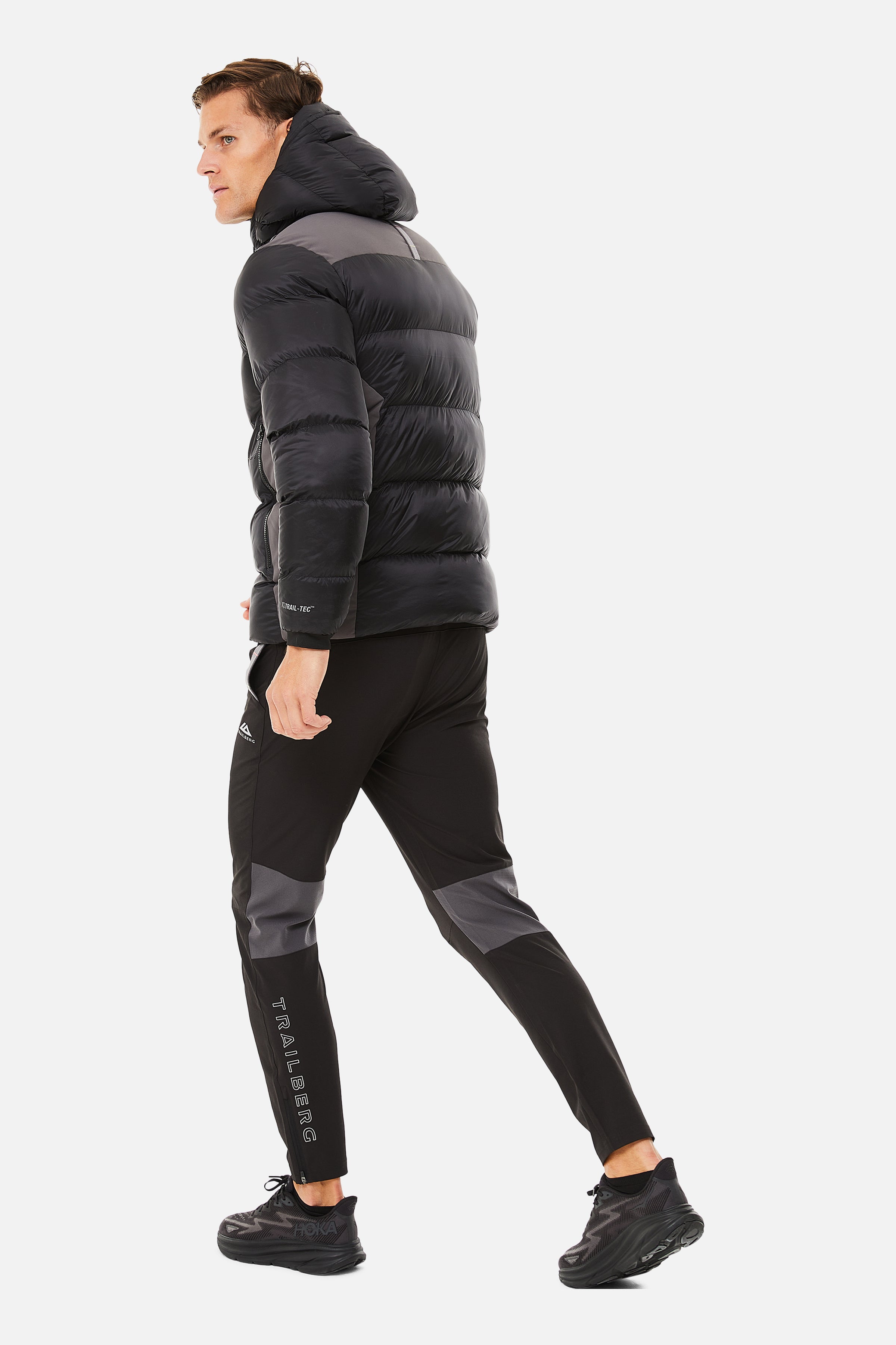 TRIATHLON PUFFER - BLACK/GREY