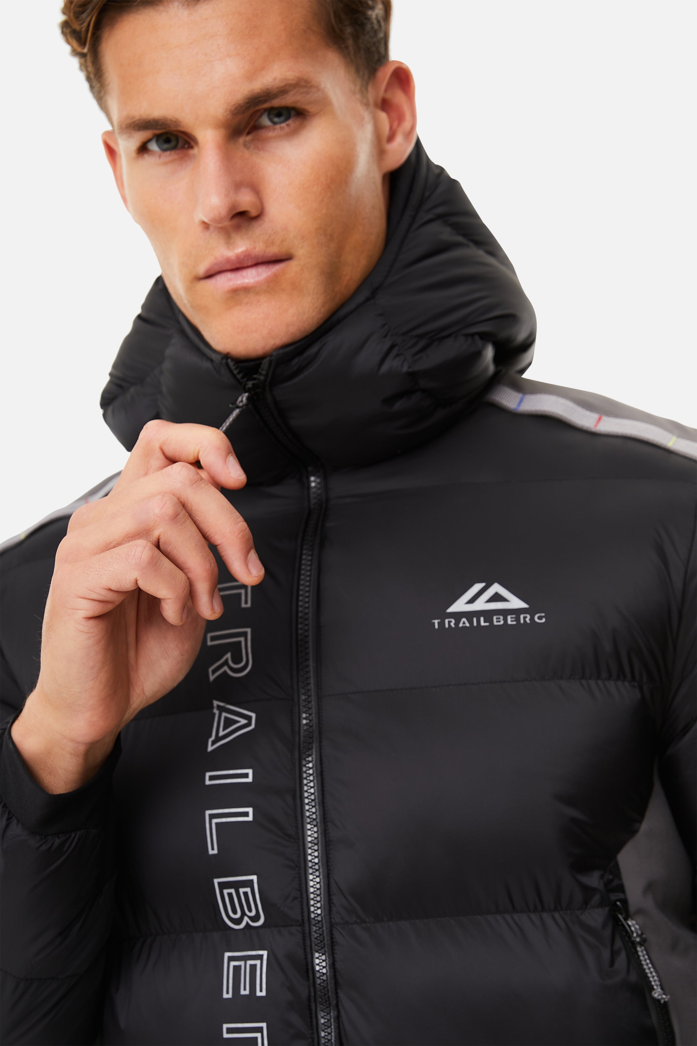 TRIATHLON PUFFER - BLACK/GREY