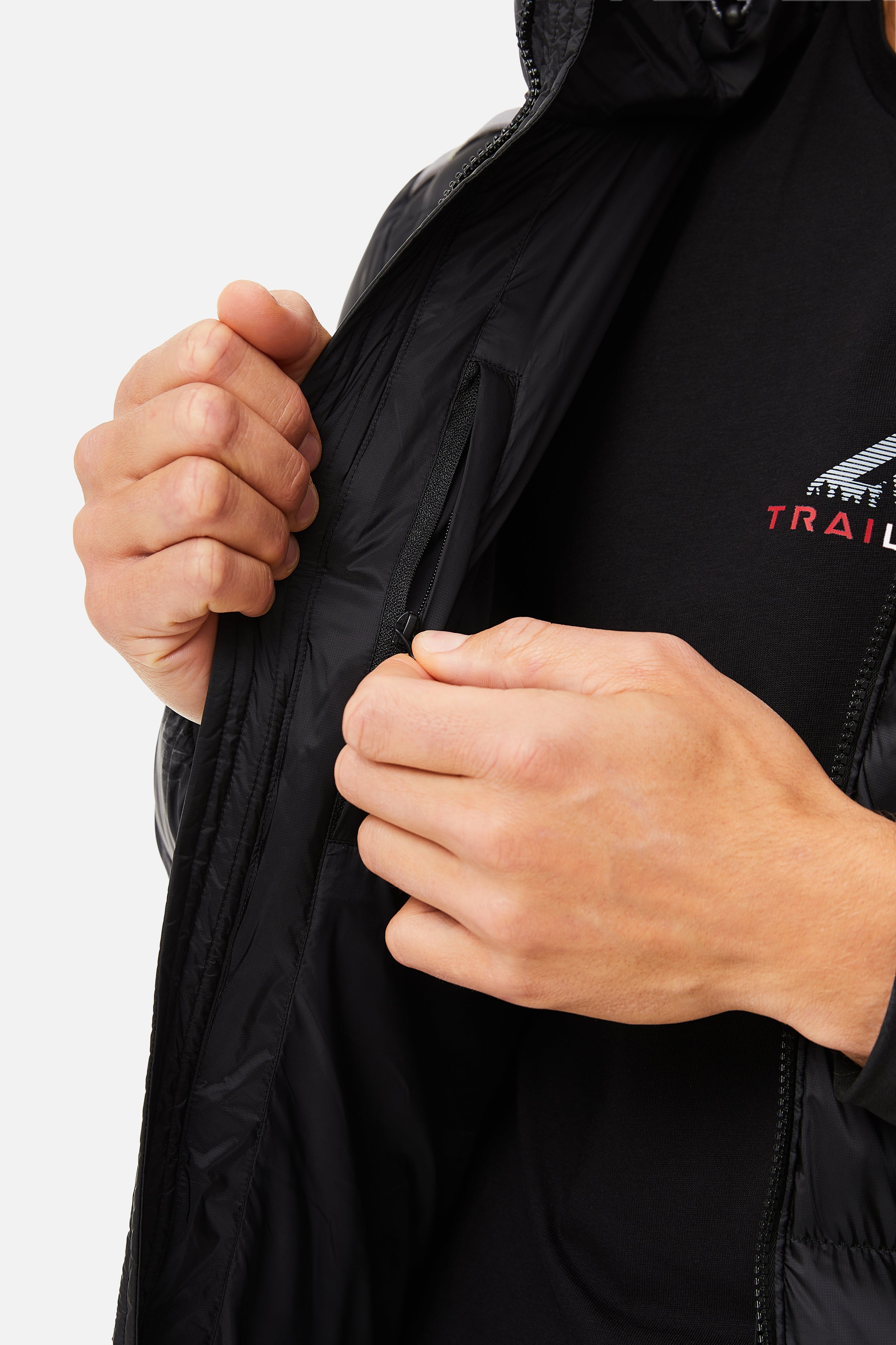 TRIATHLON PUFFER - BLACK/GREY