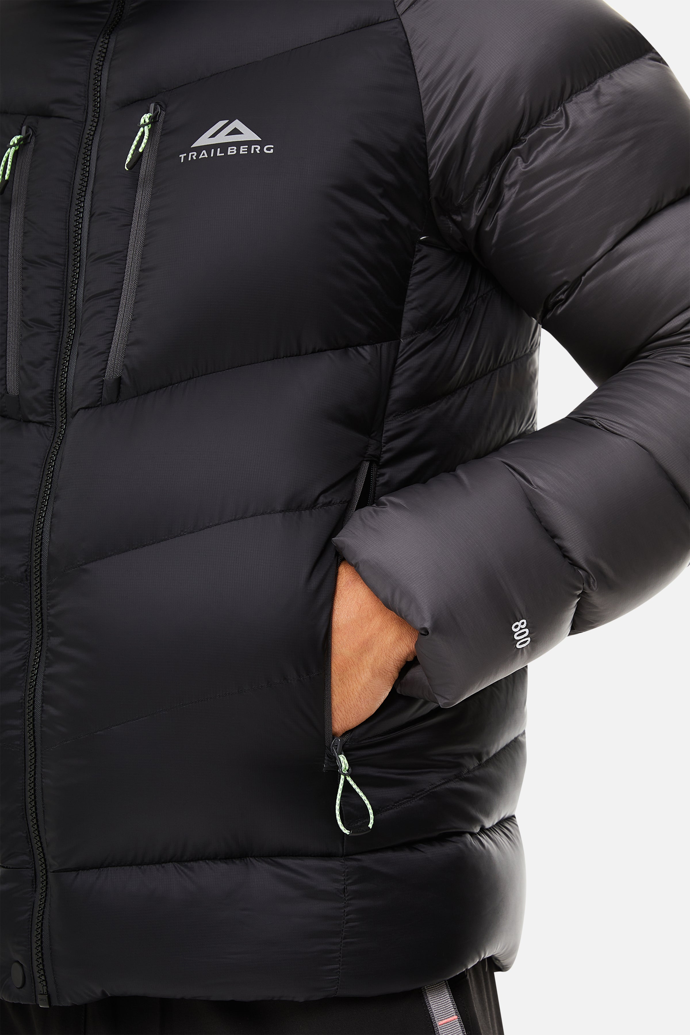 BLANC PUFFER 800FP - BLACK