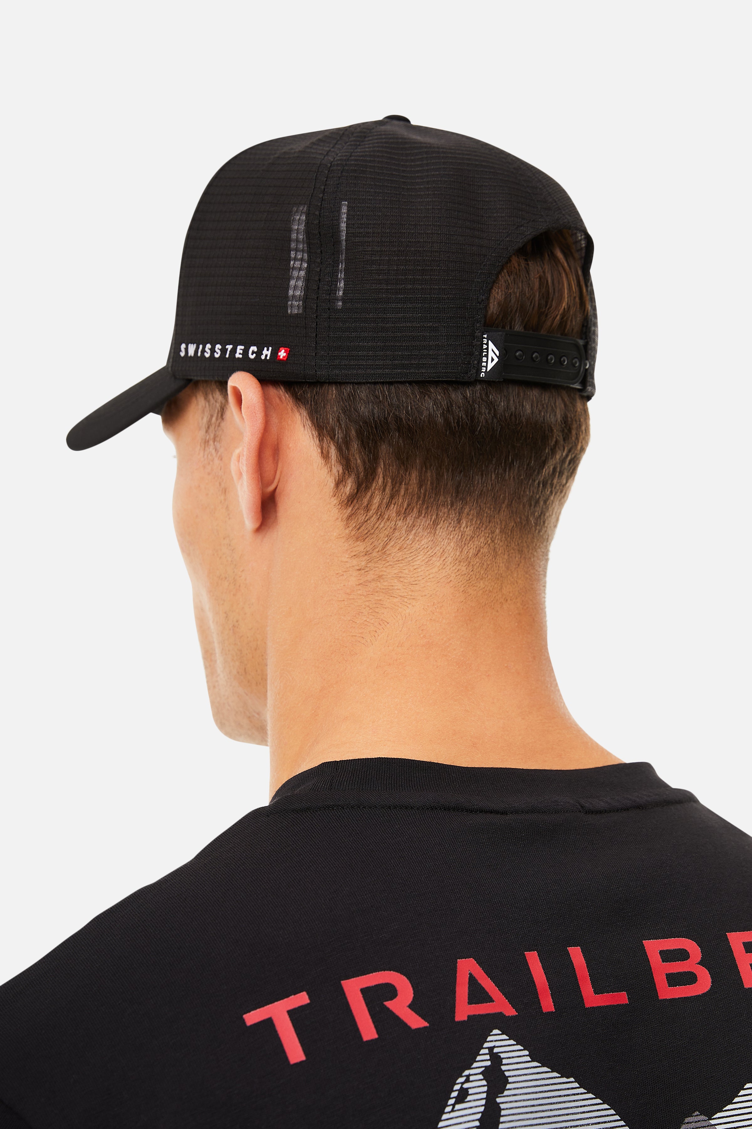 ALTA 5 PANEL TRUCKER CAP - BLACK