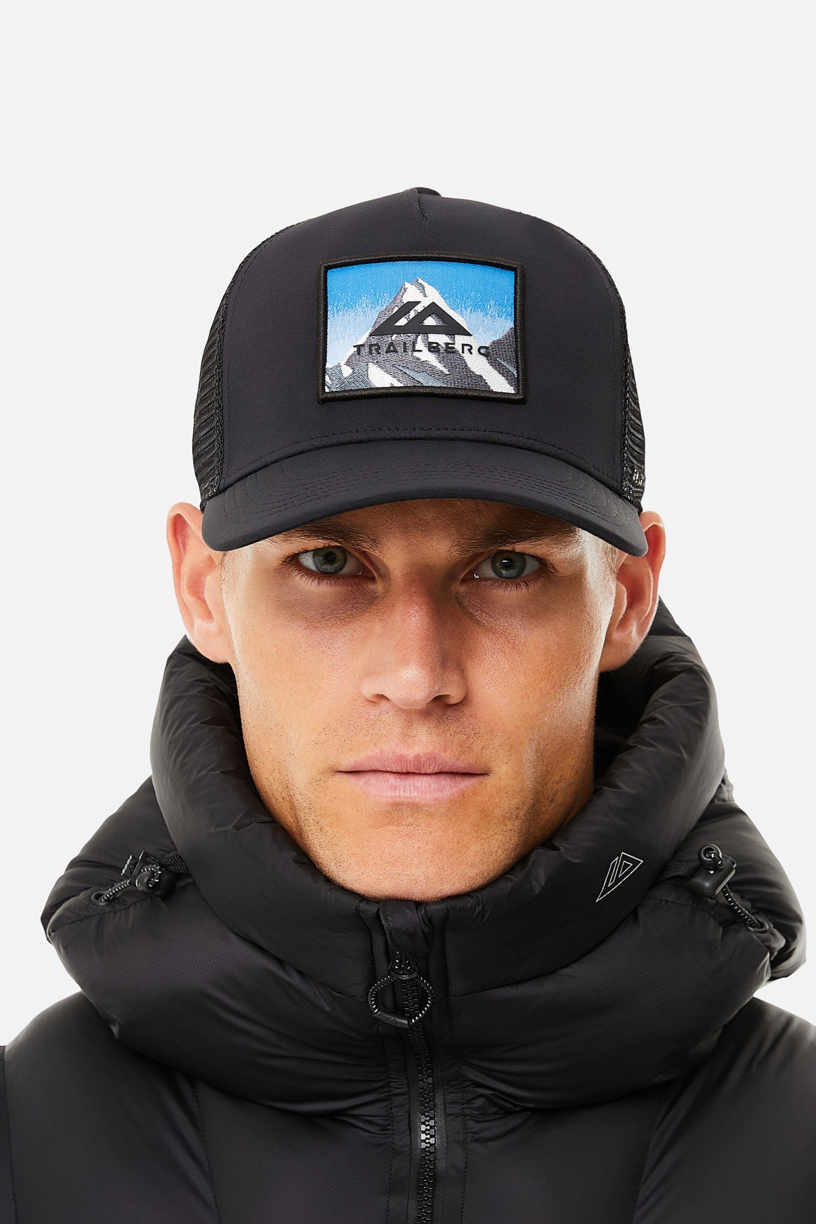 HIMALAYAS TRUCKER CAP - BLACK