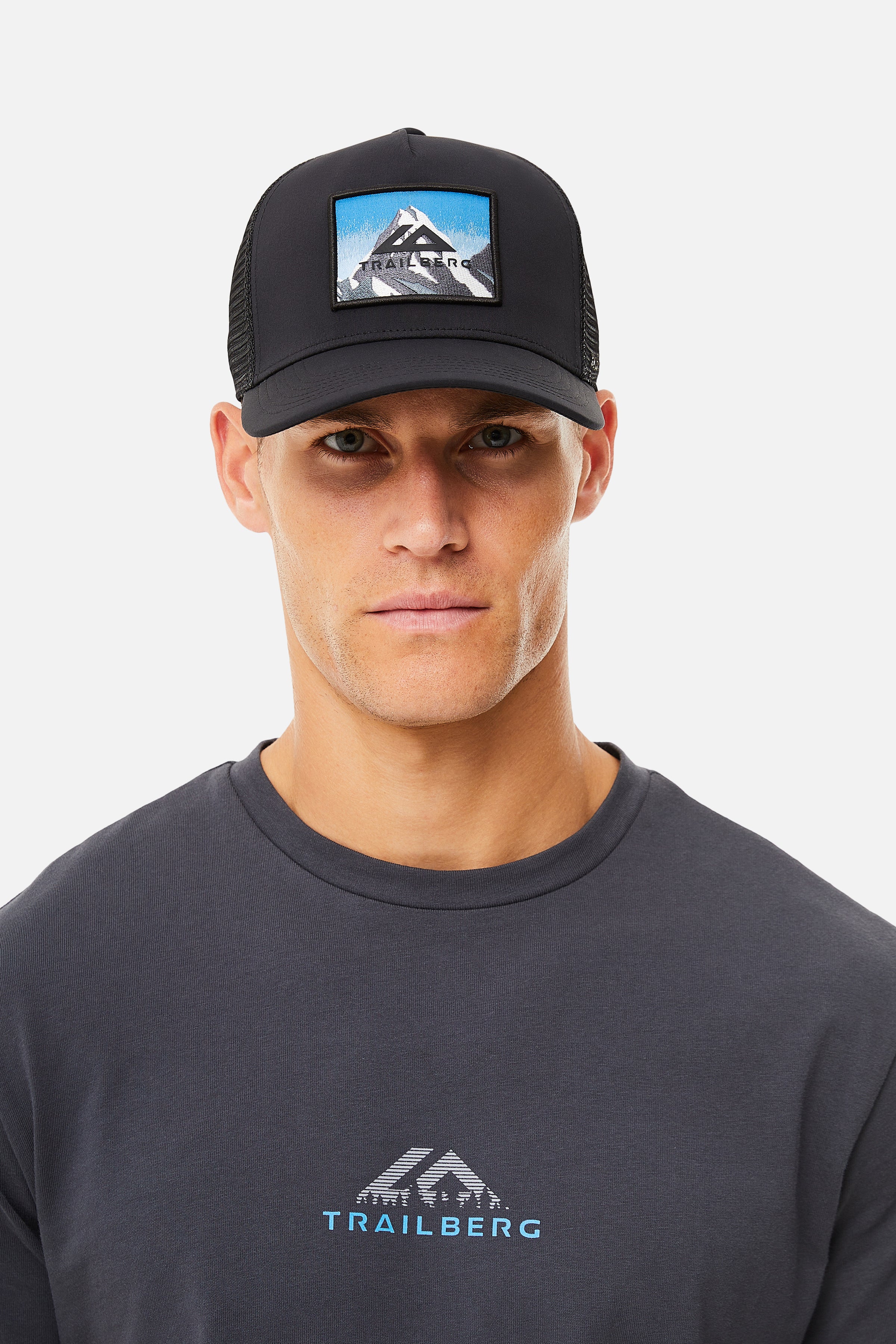 HIMALAYAS TRUCKER CAP - BLACK