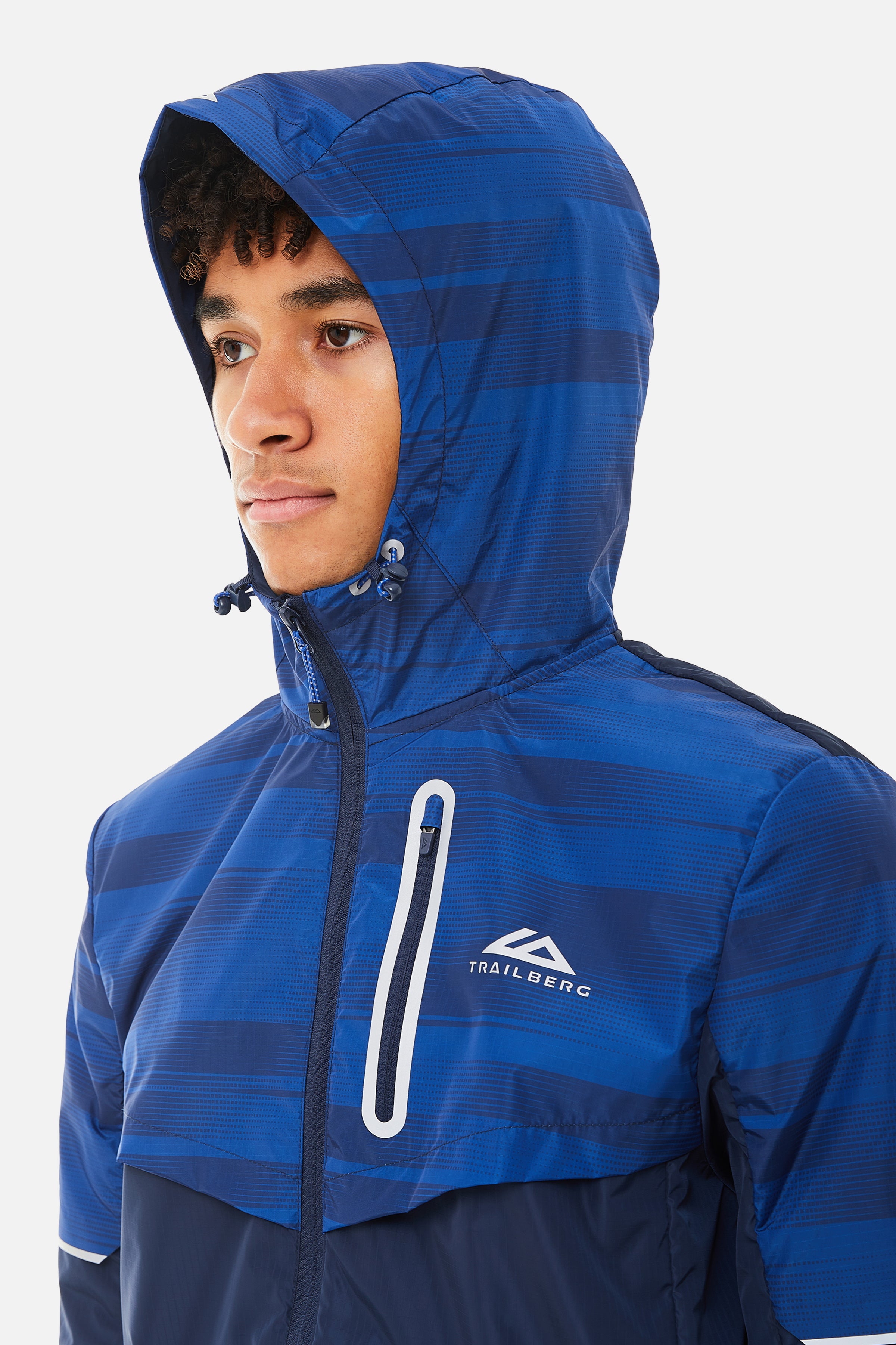 DIMENSION WINDBREAKER - COBALT/NAVY