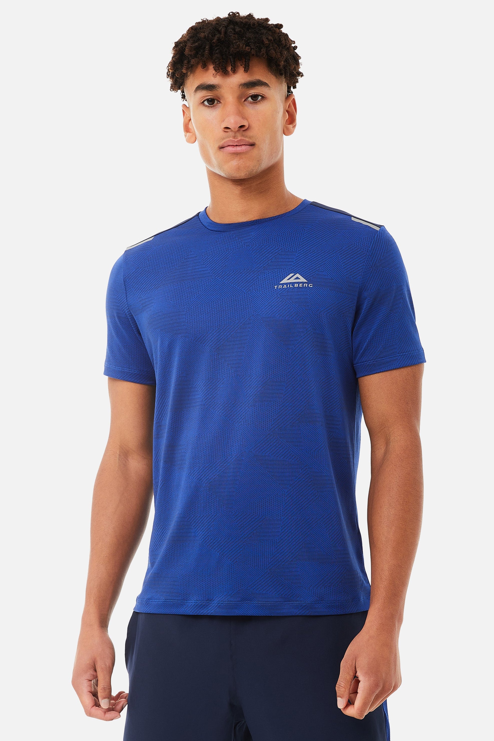 Dimension Tee - Cobalt/Navy