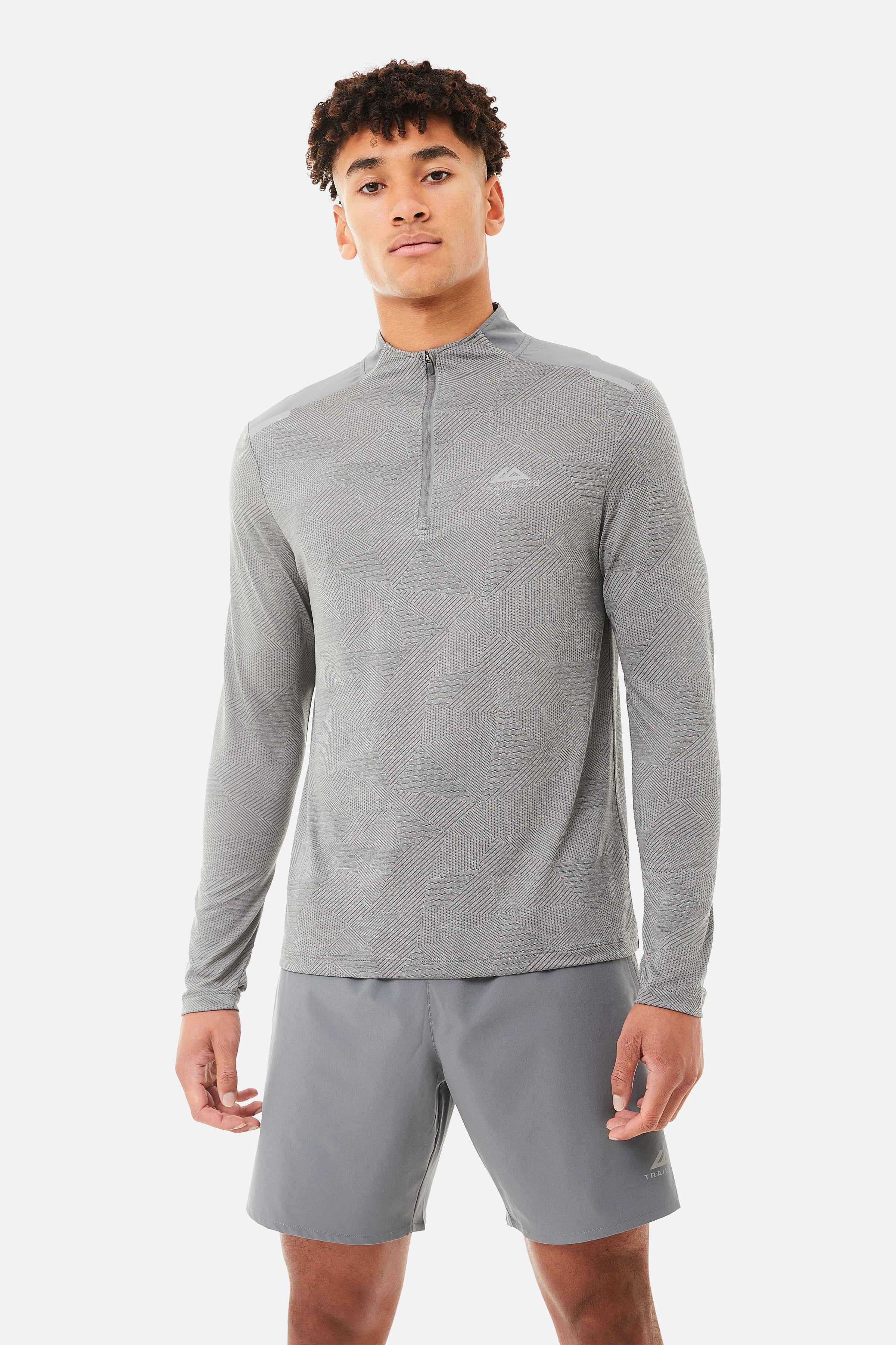 Dimension Quarter Zip - Grey