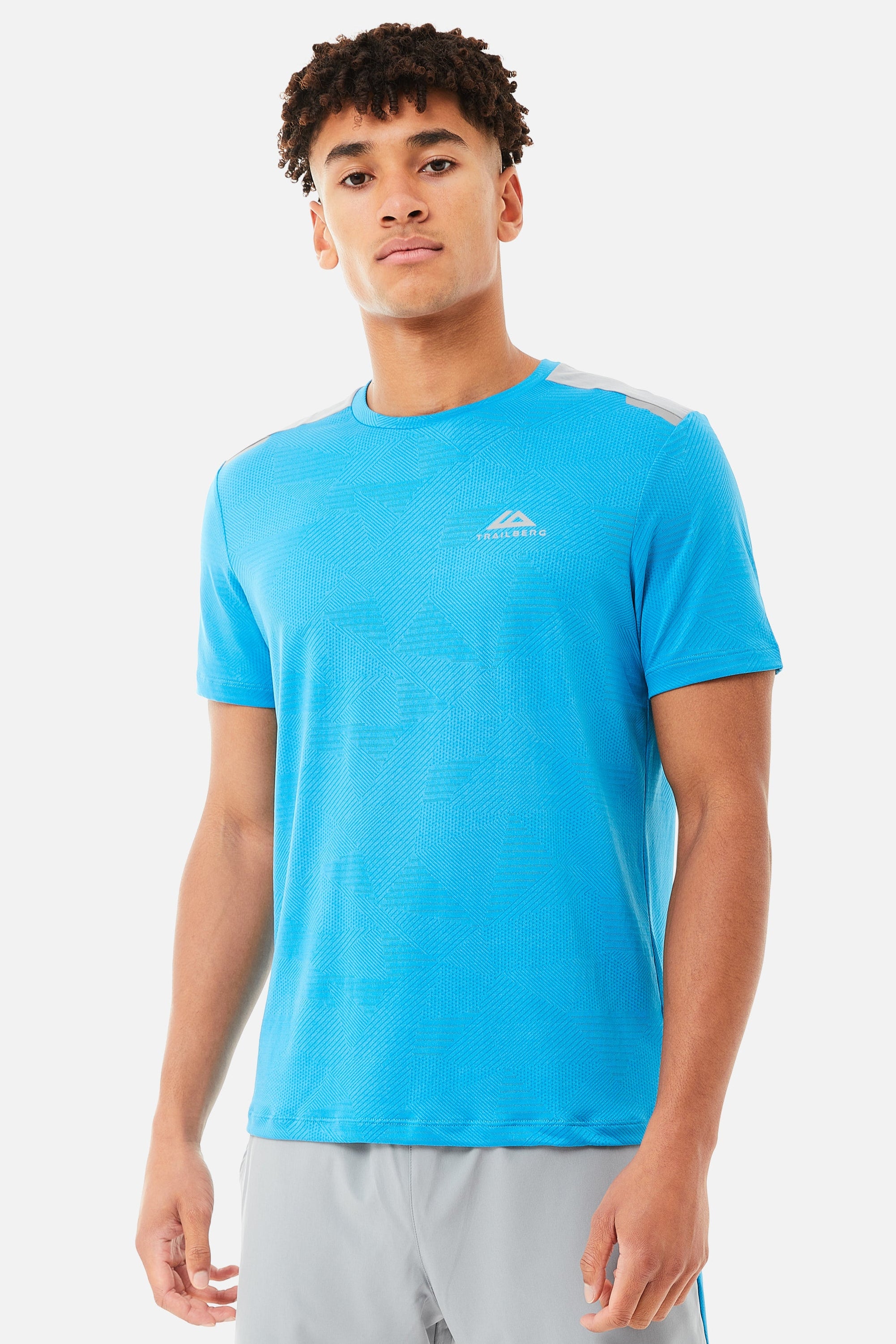 Dimension Tee - Atomic Blue/Grey