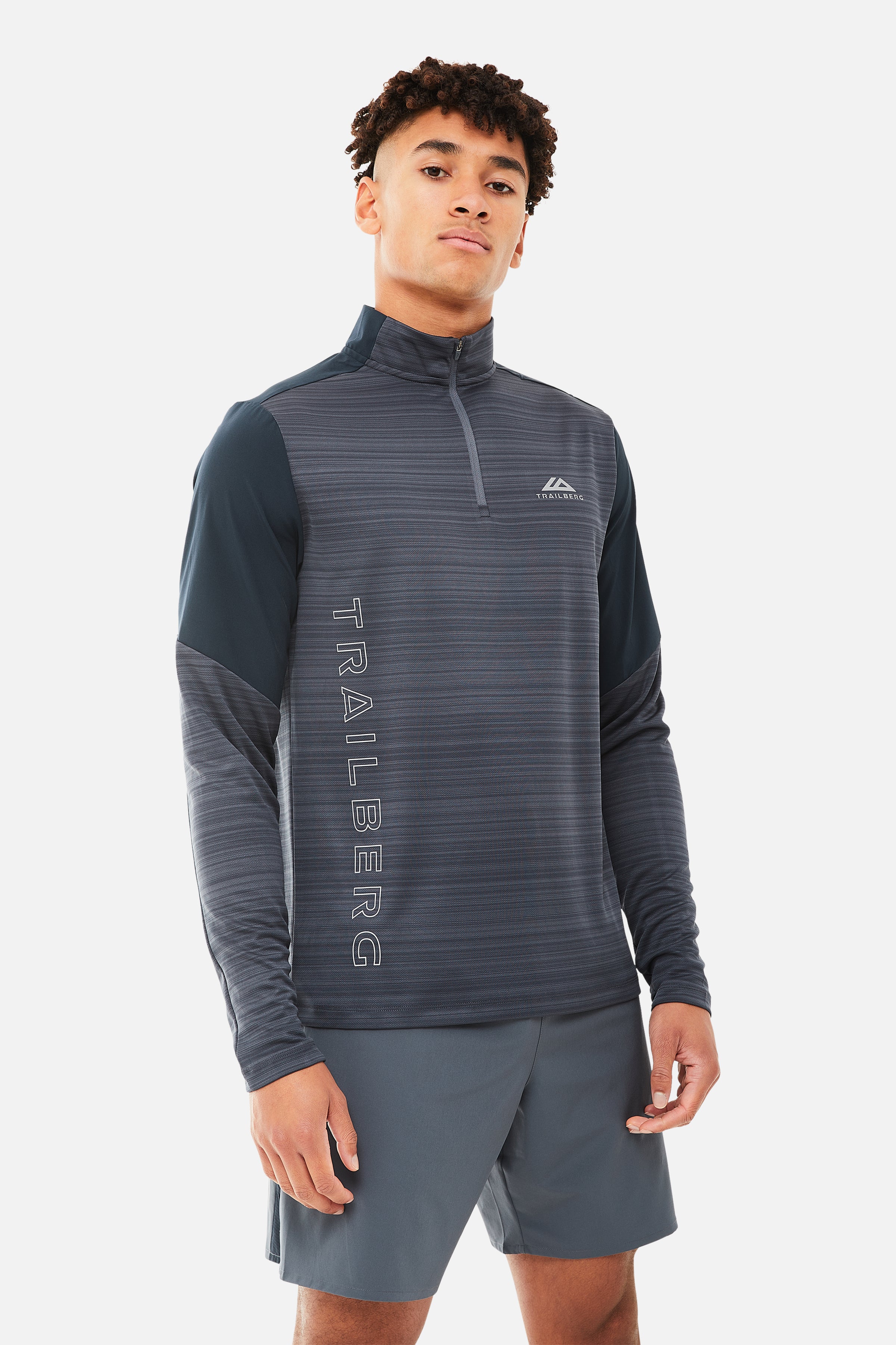 AW24 TRIATHLON QUARTER ZIP SET - OMBRE BLUE