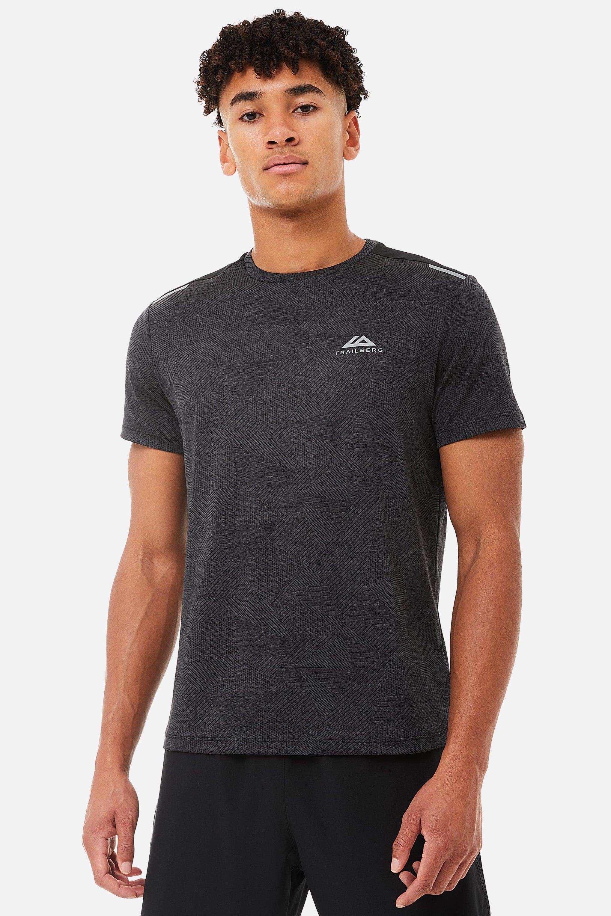 Dimension Tee - Black/Grey