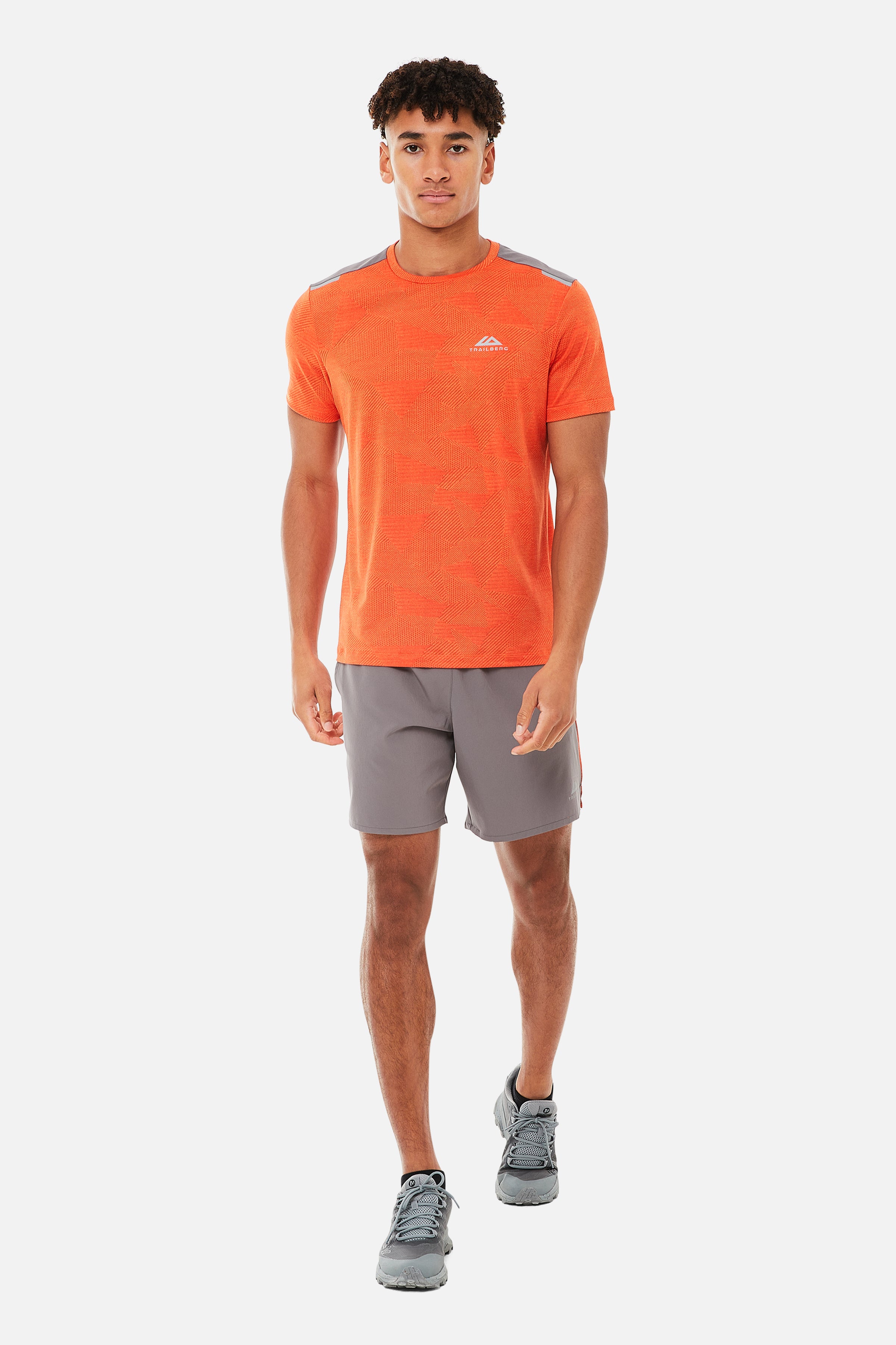 Dimension Short - Orange/Grey