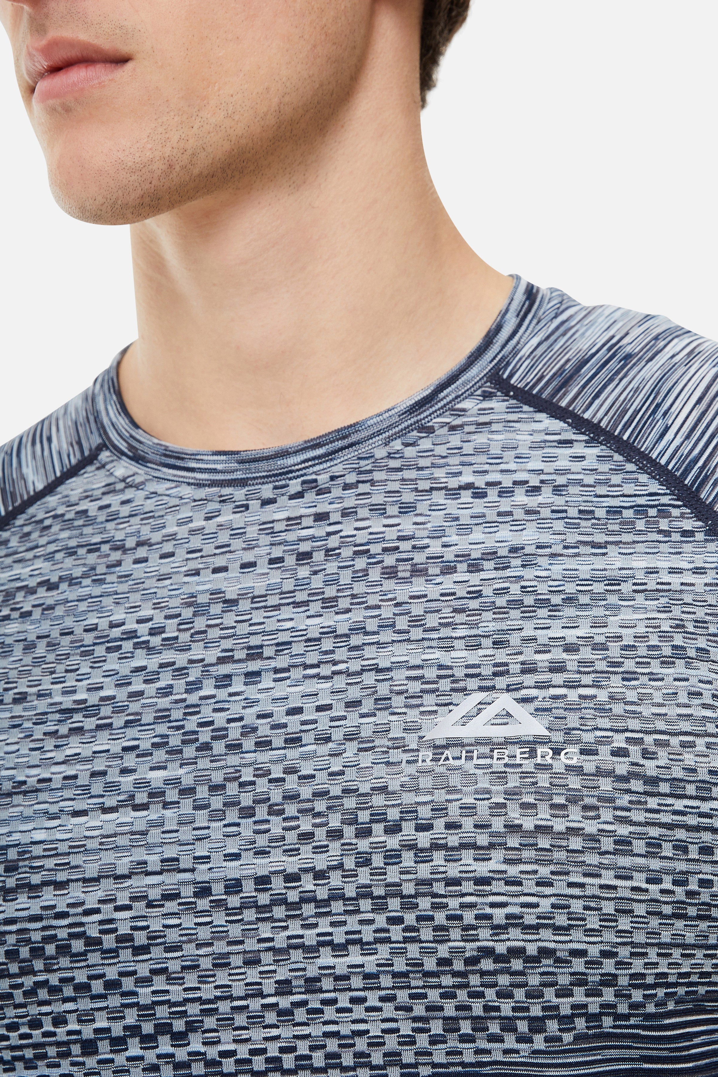 Apex Seamless Tee - Navy/Eclipse/Blue Frost