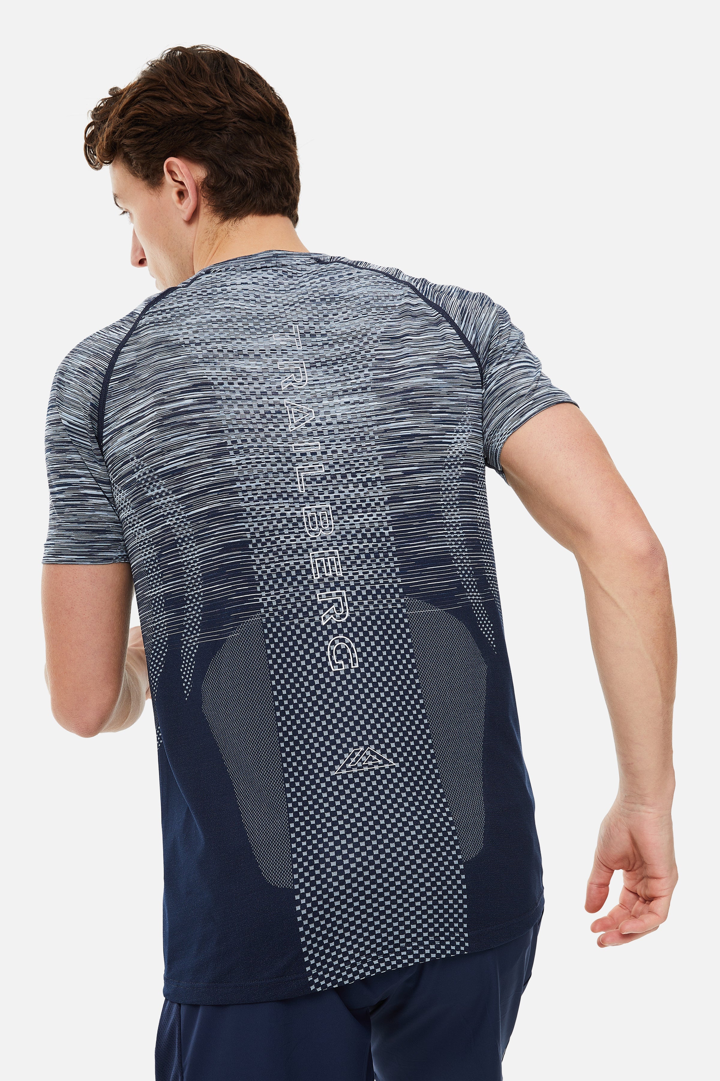 Apex Seamless Tee - Navy/Eclipse/Blue Frost