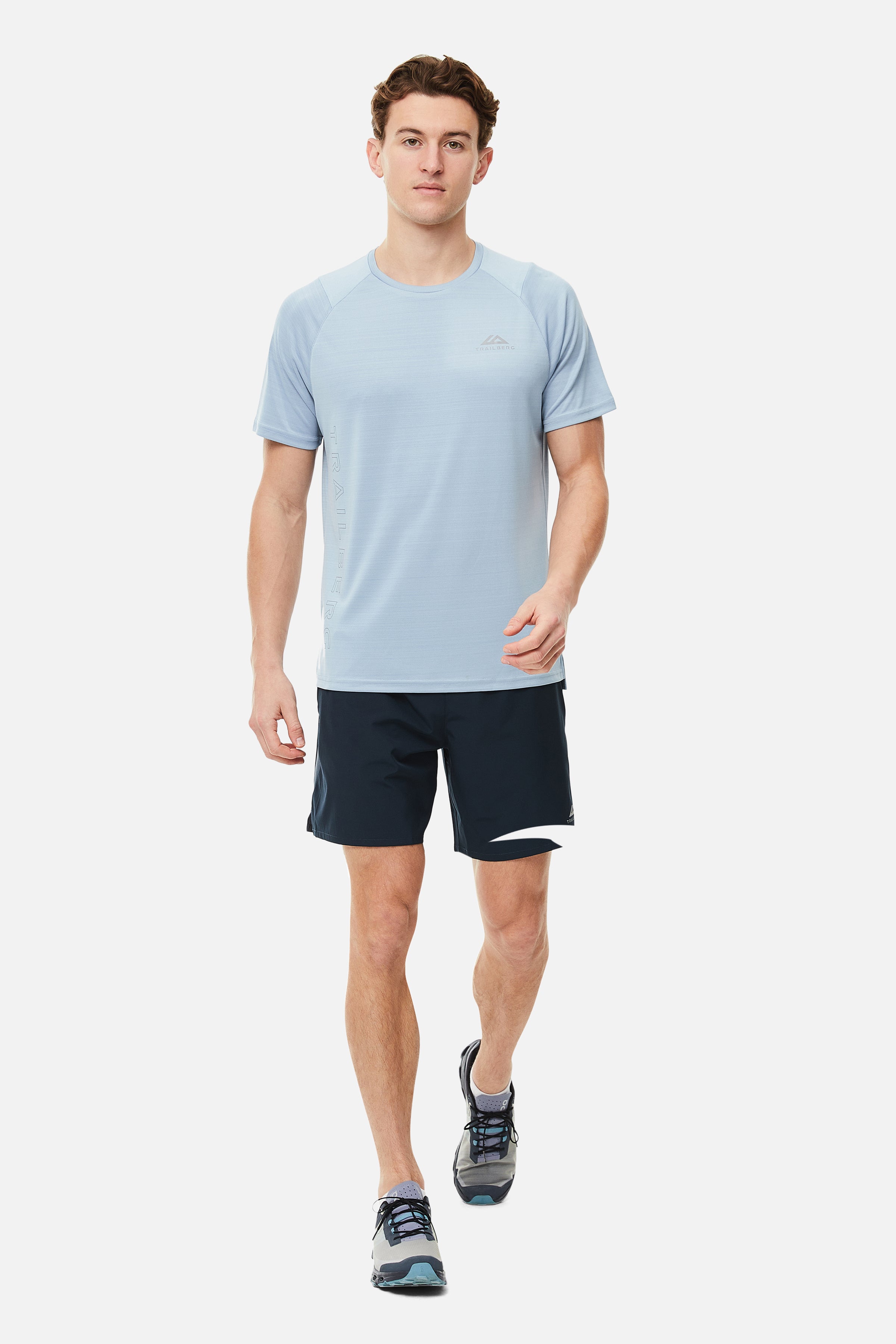 SS25 Triathlon Tee - Blue Frost