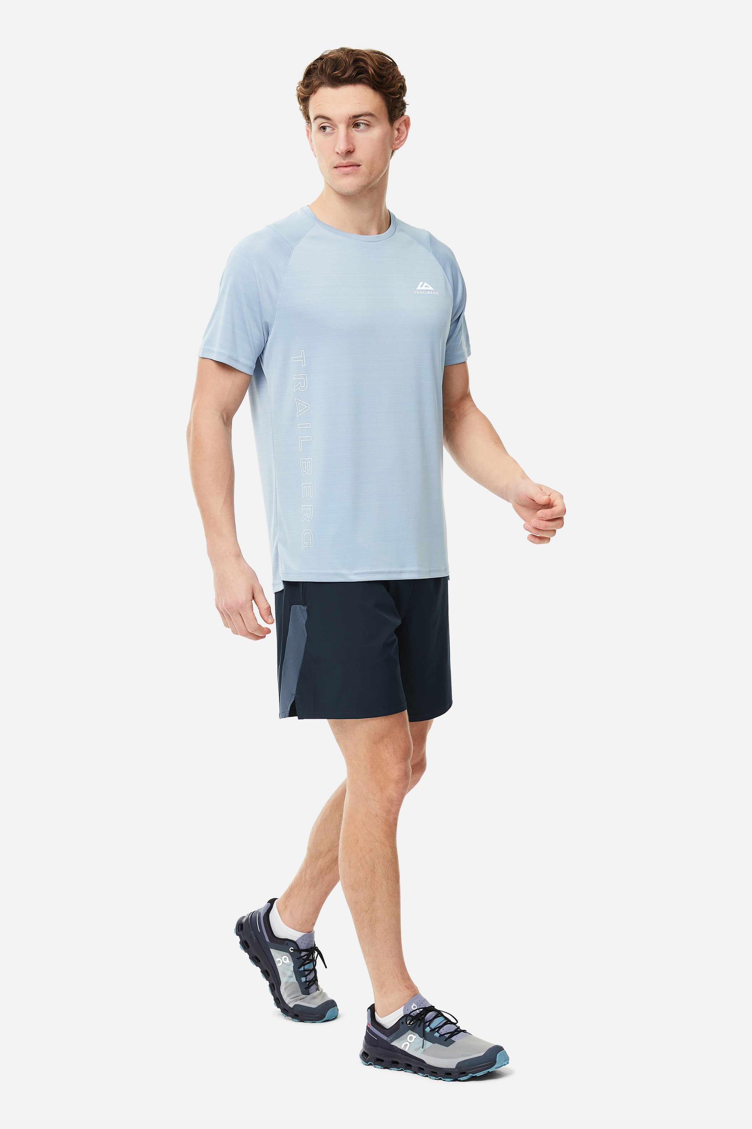 SS25 Triathlon Tee - Blue Frost