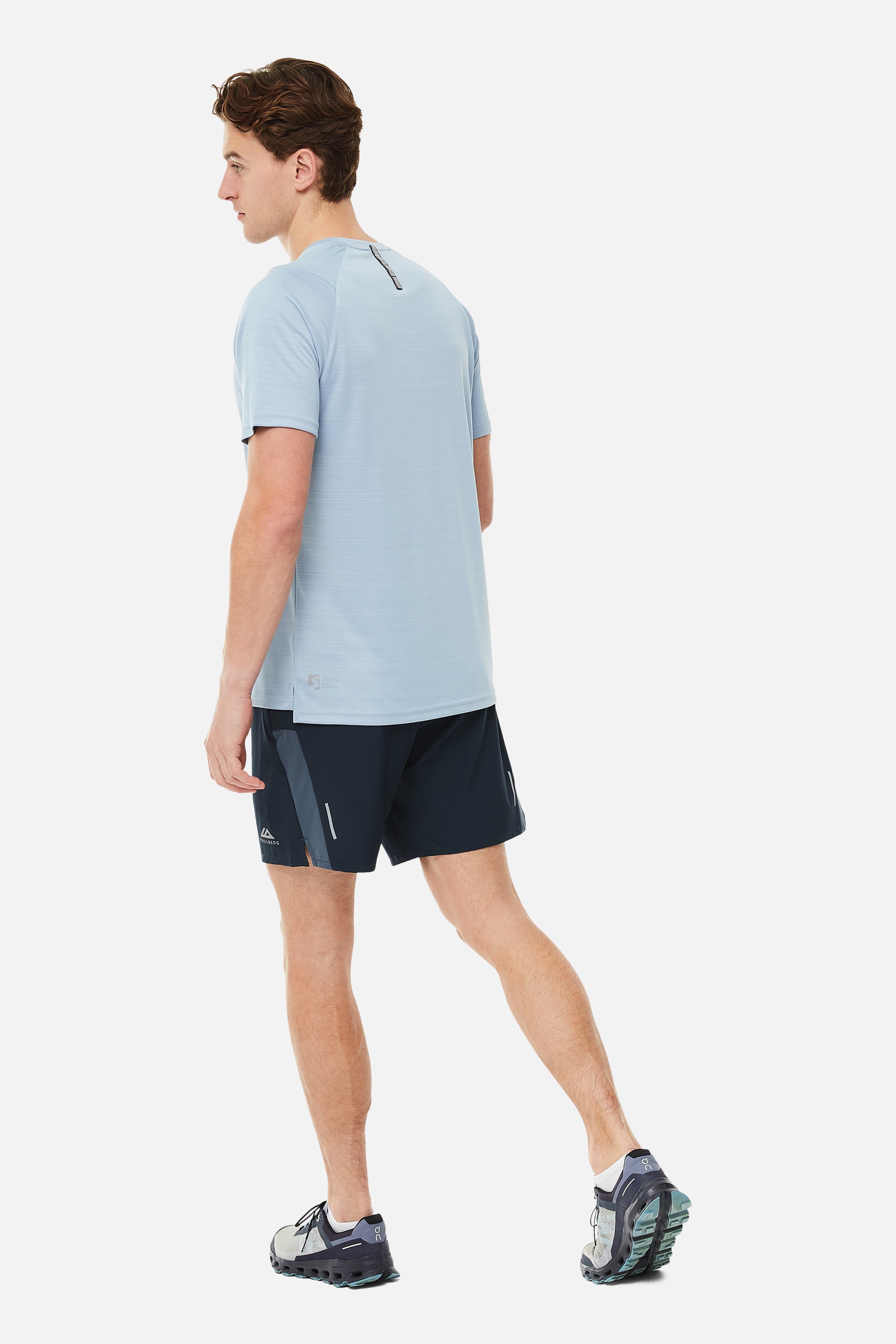 SS25 Triathlon Tee - Blue Frost