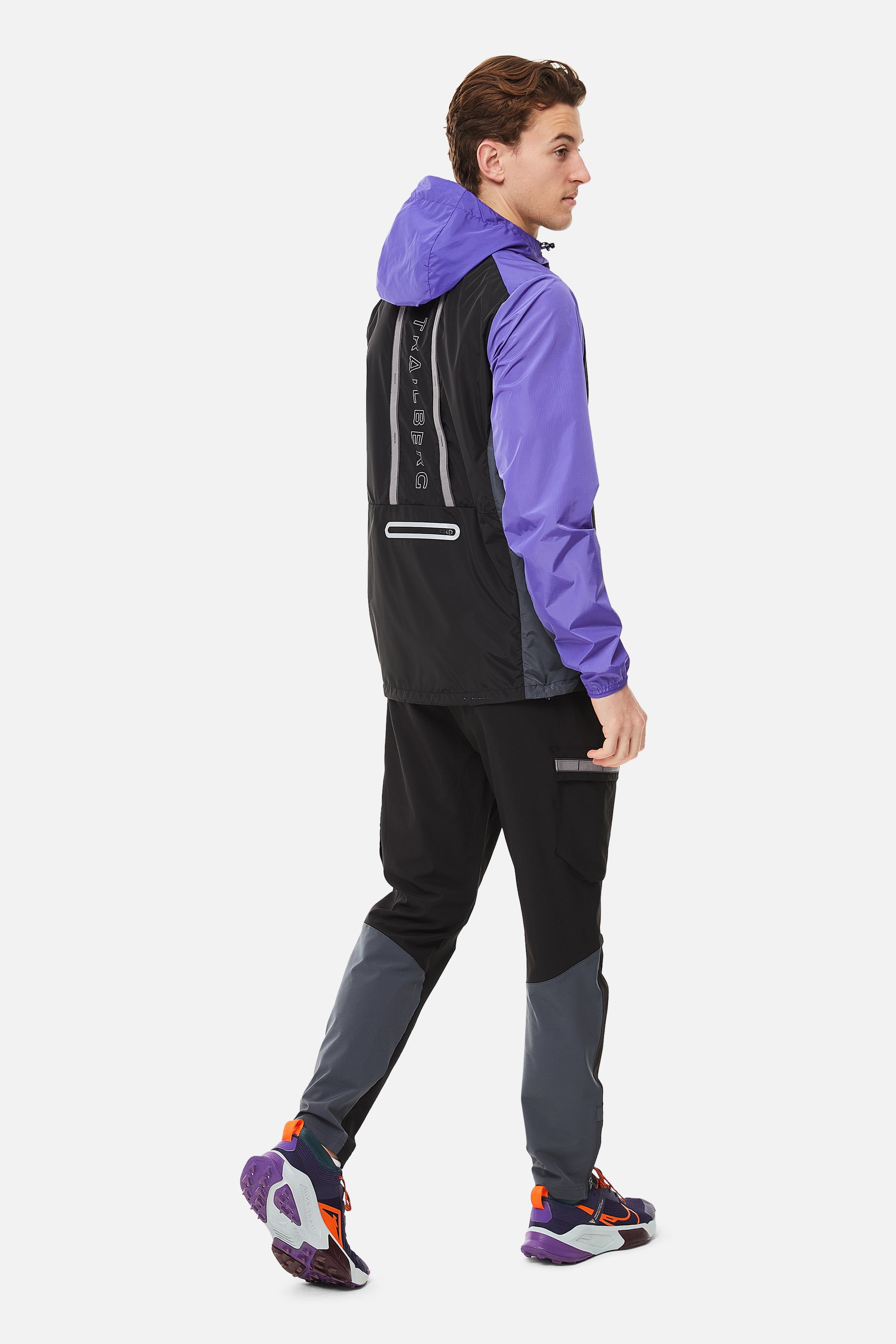 TRIATHLON TRACKSUIT-BLACK/PURPLE