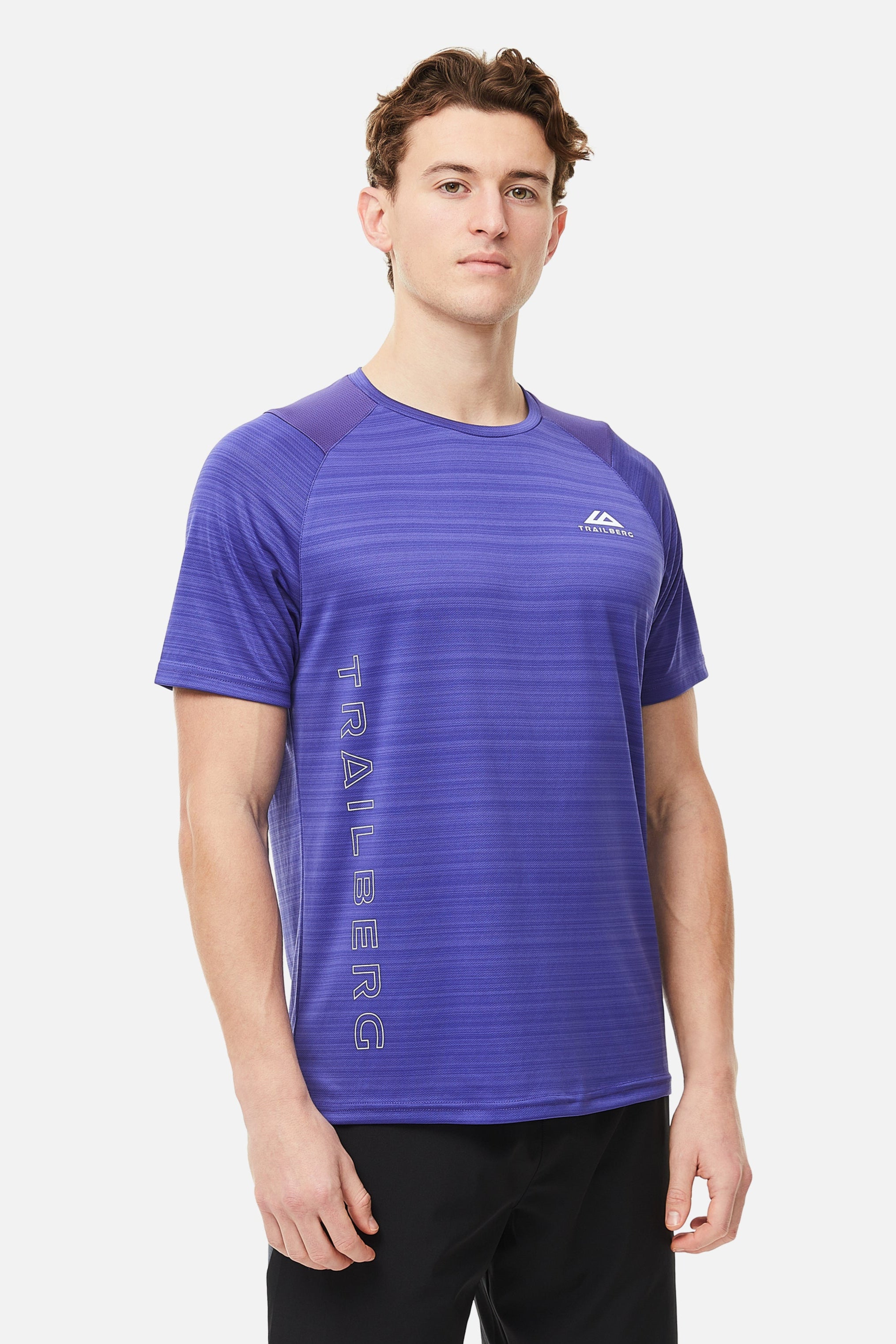 SS25 Triathlon Tee - Purple Iris