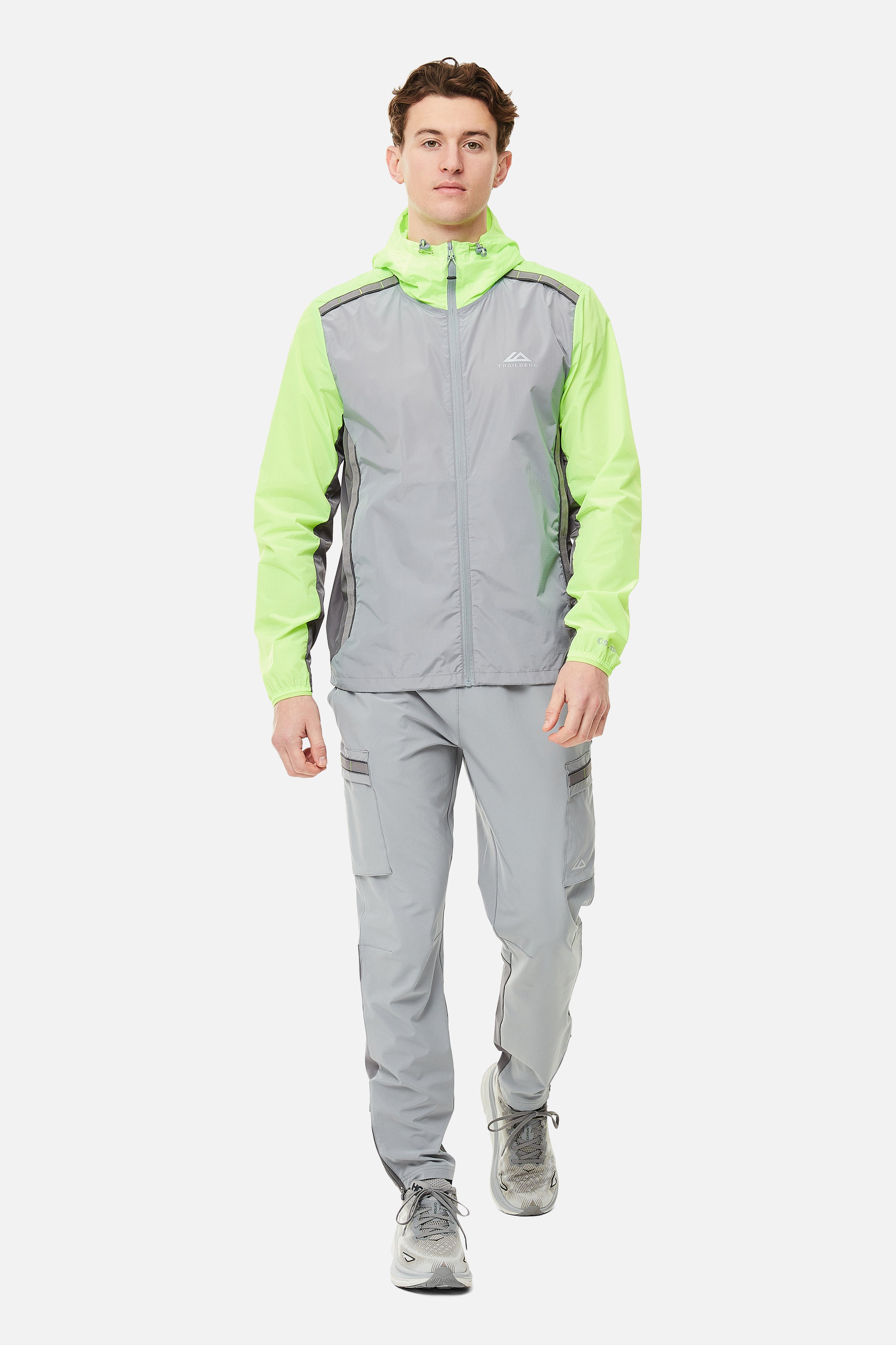 SS25 Triathlon Pant - Smoke Grey/Moon Grey/Neon Lime