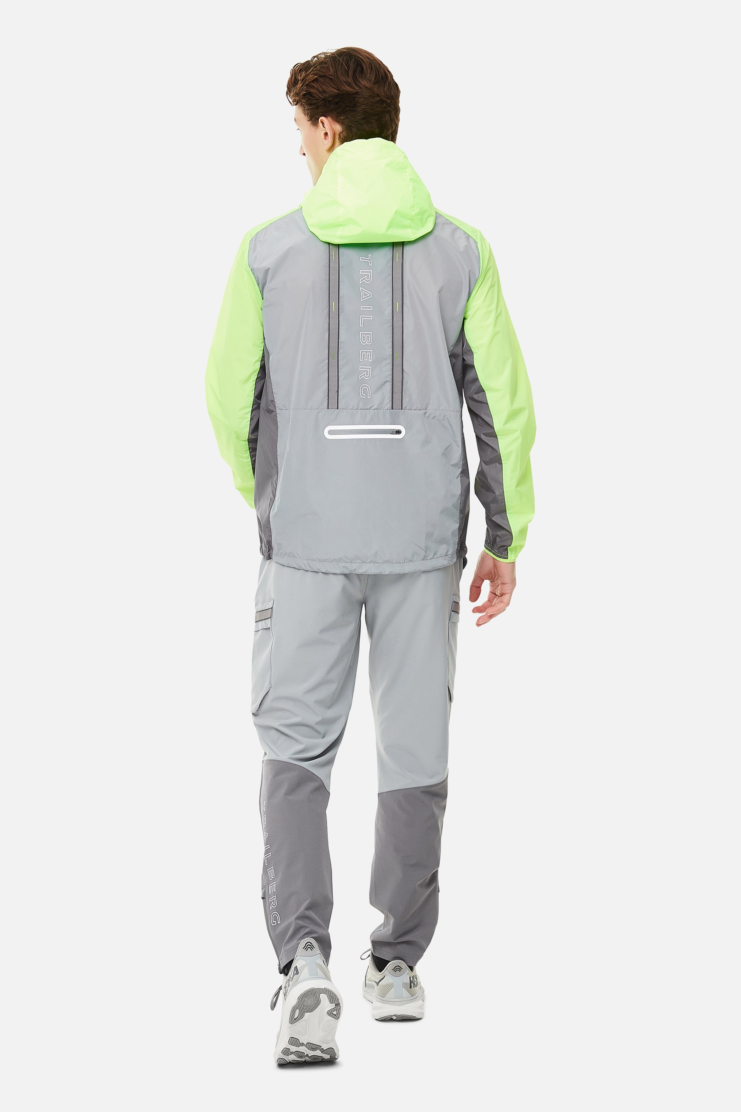 SS25 Triathlon Tracksuit - Smoke Grey/Moon Grey/Neon Lime