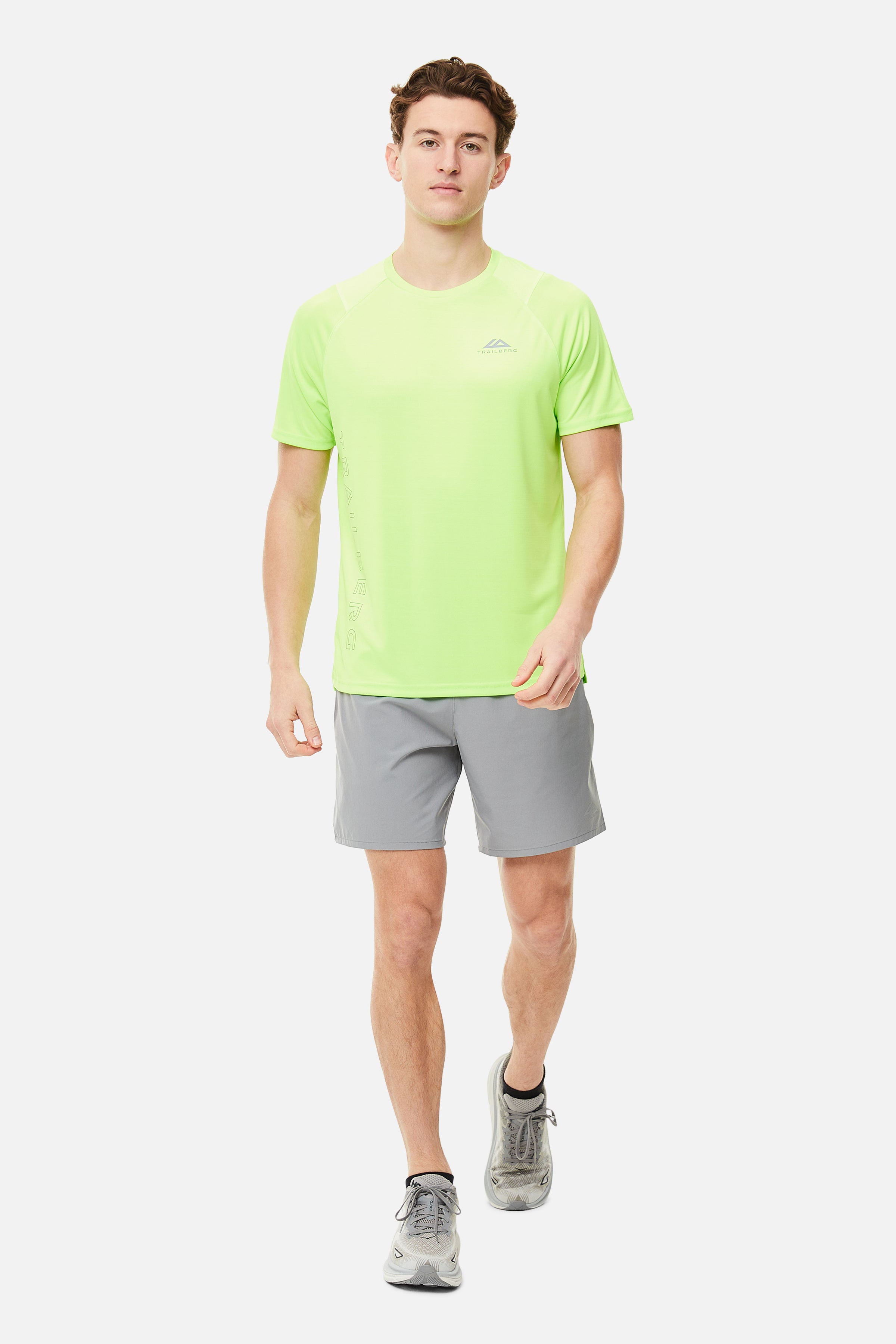 SS25 Triathlon Twinset - Moon Grey/Neon Lime