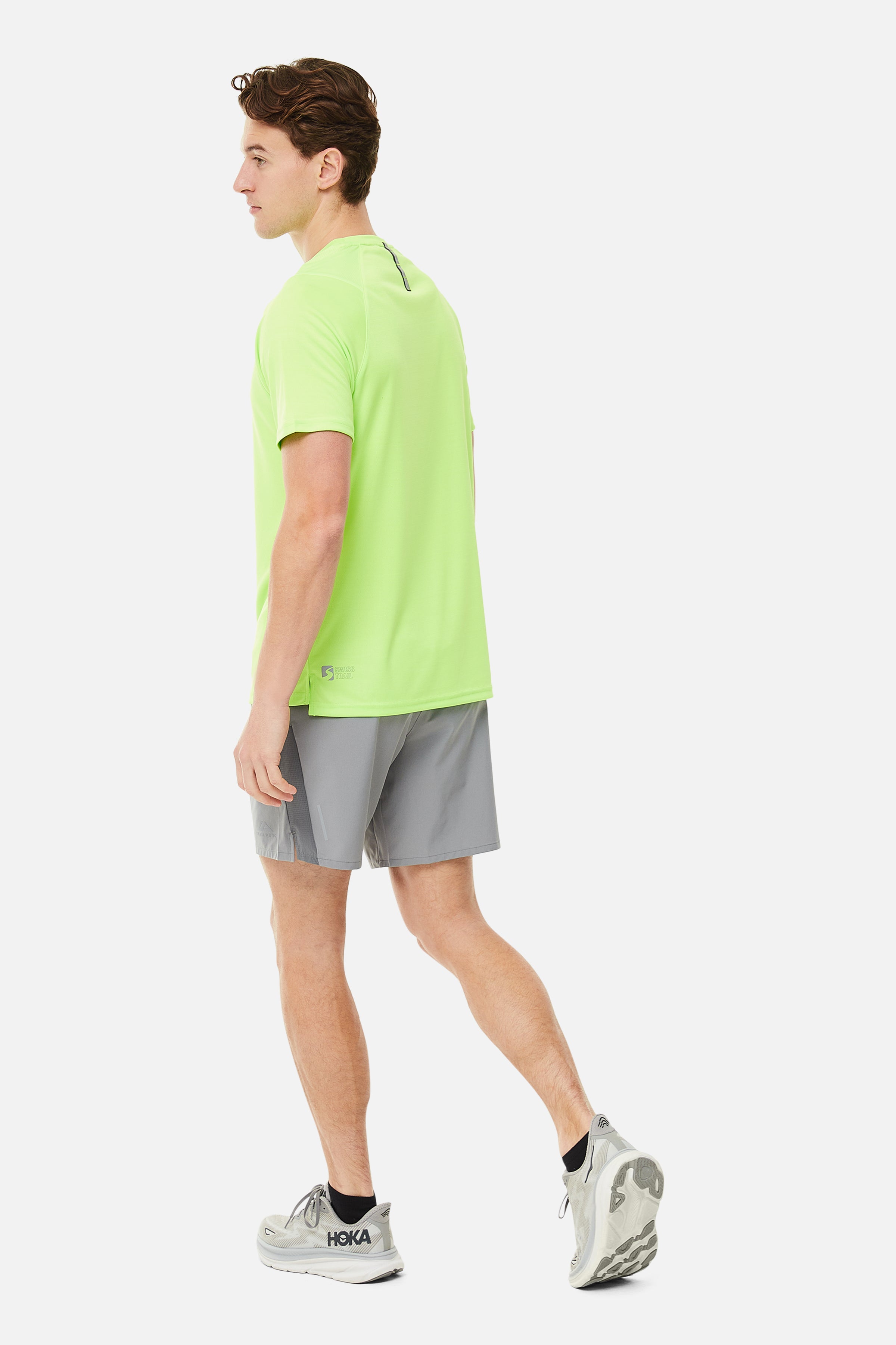 SS25 Triathlon Tee - Neon Lime