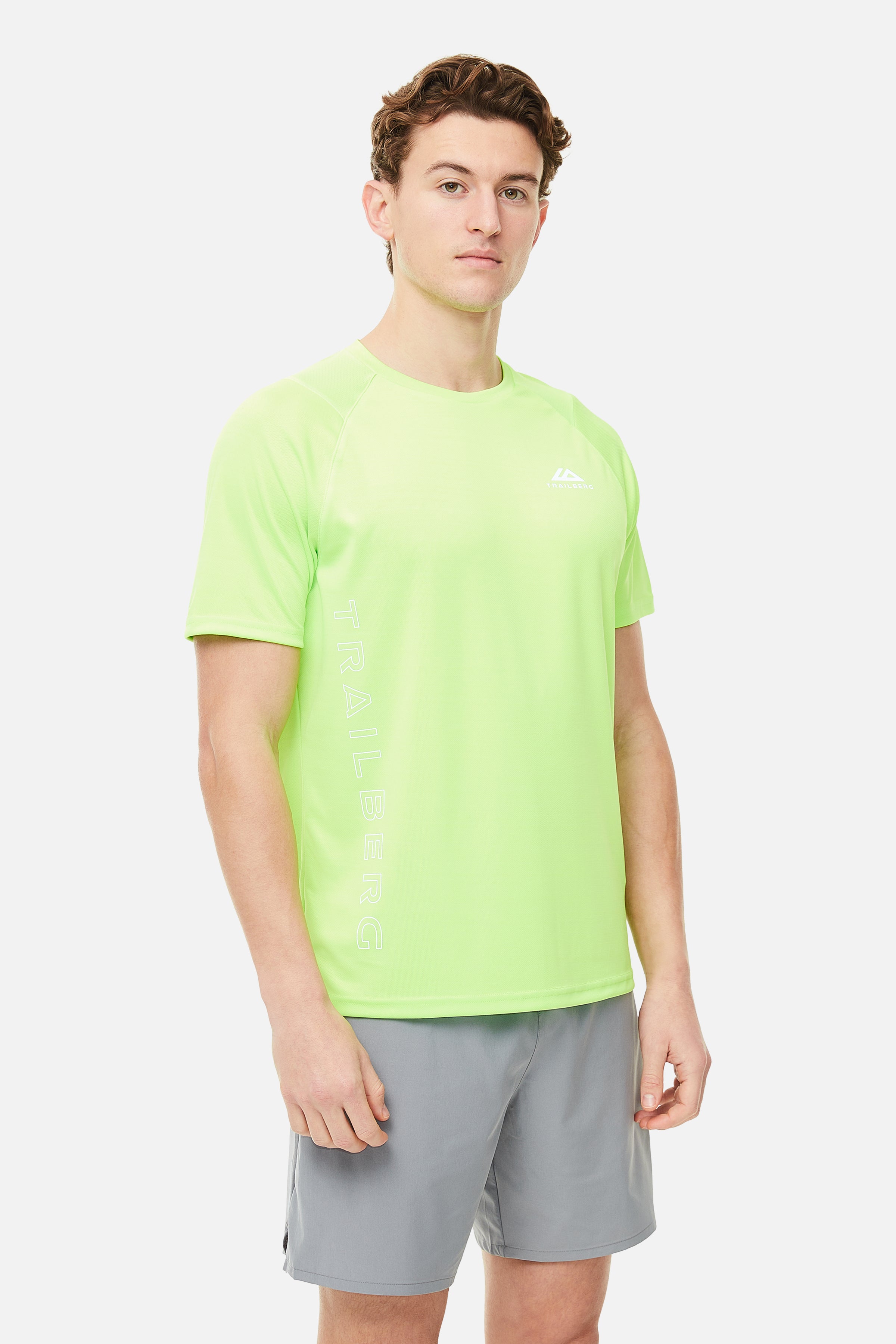 SS25 Triathlon Tee - Neon Lime