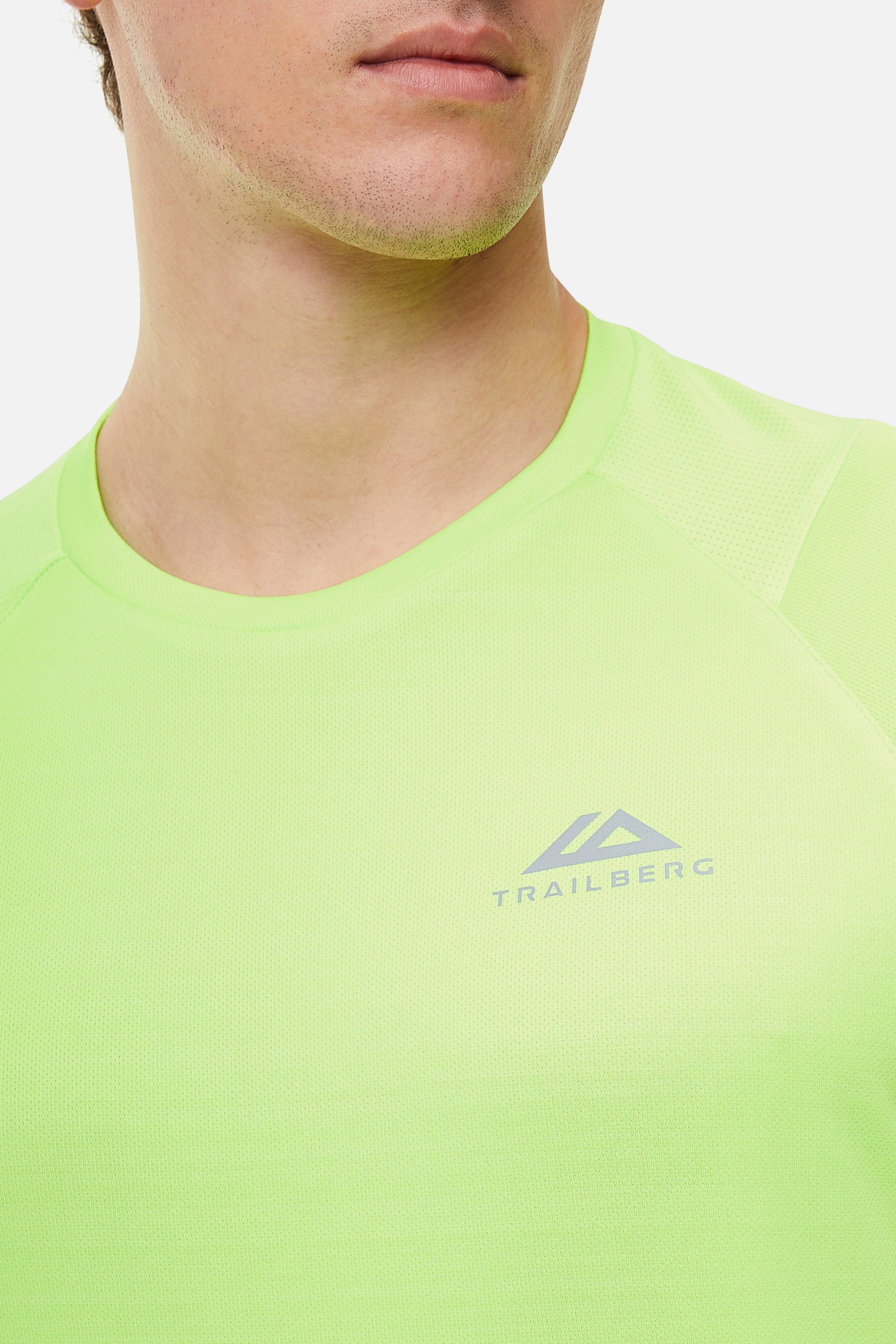 SS25 Triathlon Tee - Neon Lime