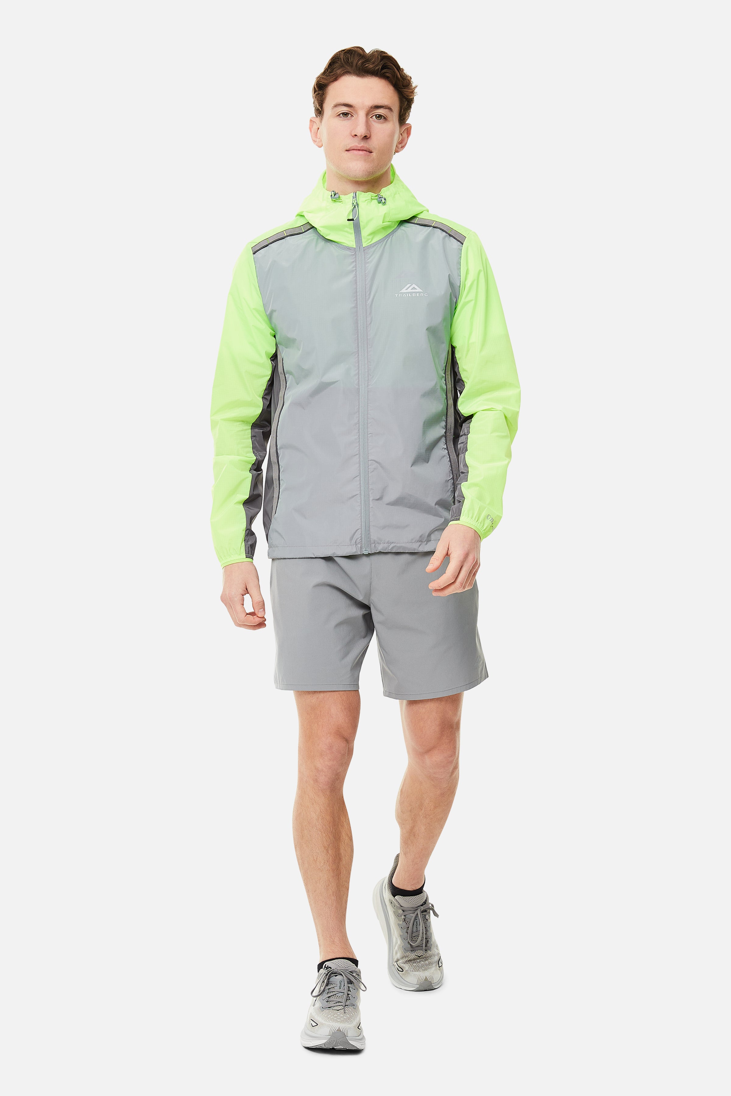 SS25 Triathlon Twinset - Moon Grey/Neon Lime