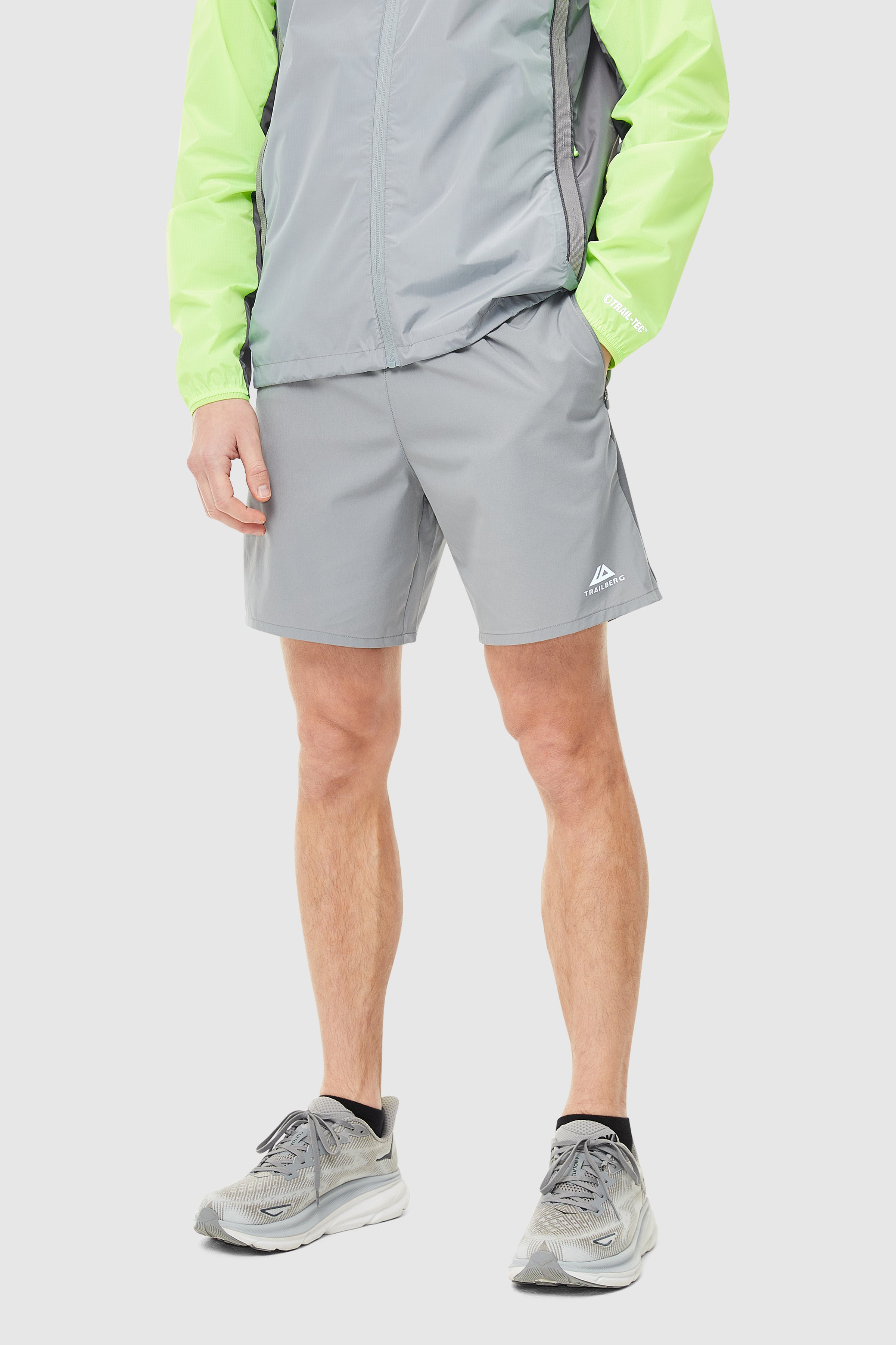 SS25 Triathlon Twinset - Moon Grey/Neon Lime