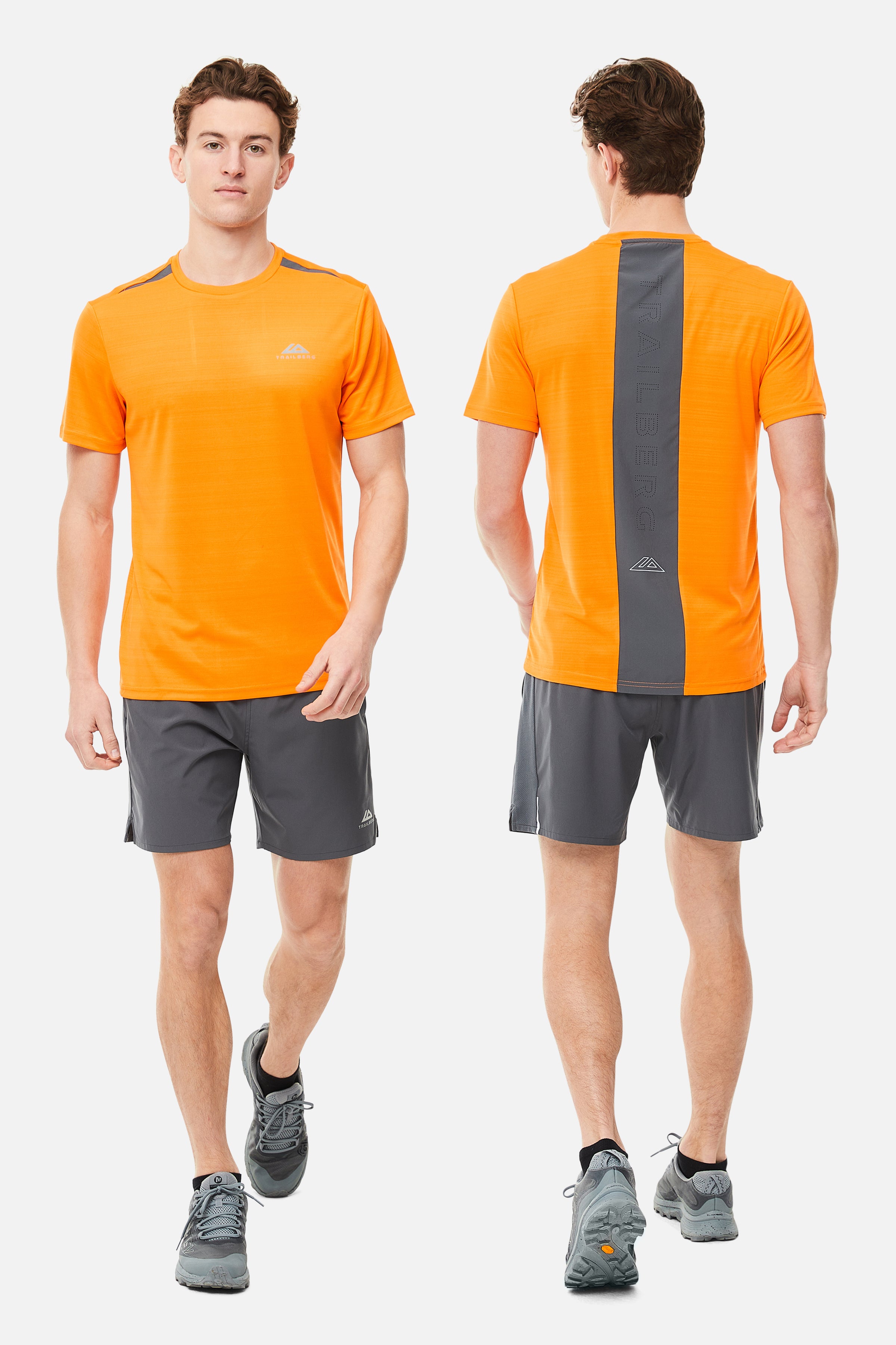 SS25 Cloud Essentials 2.0 Twinset - Orange Burst/Iron Grey