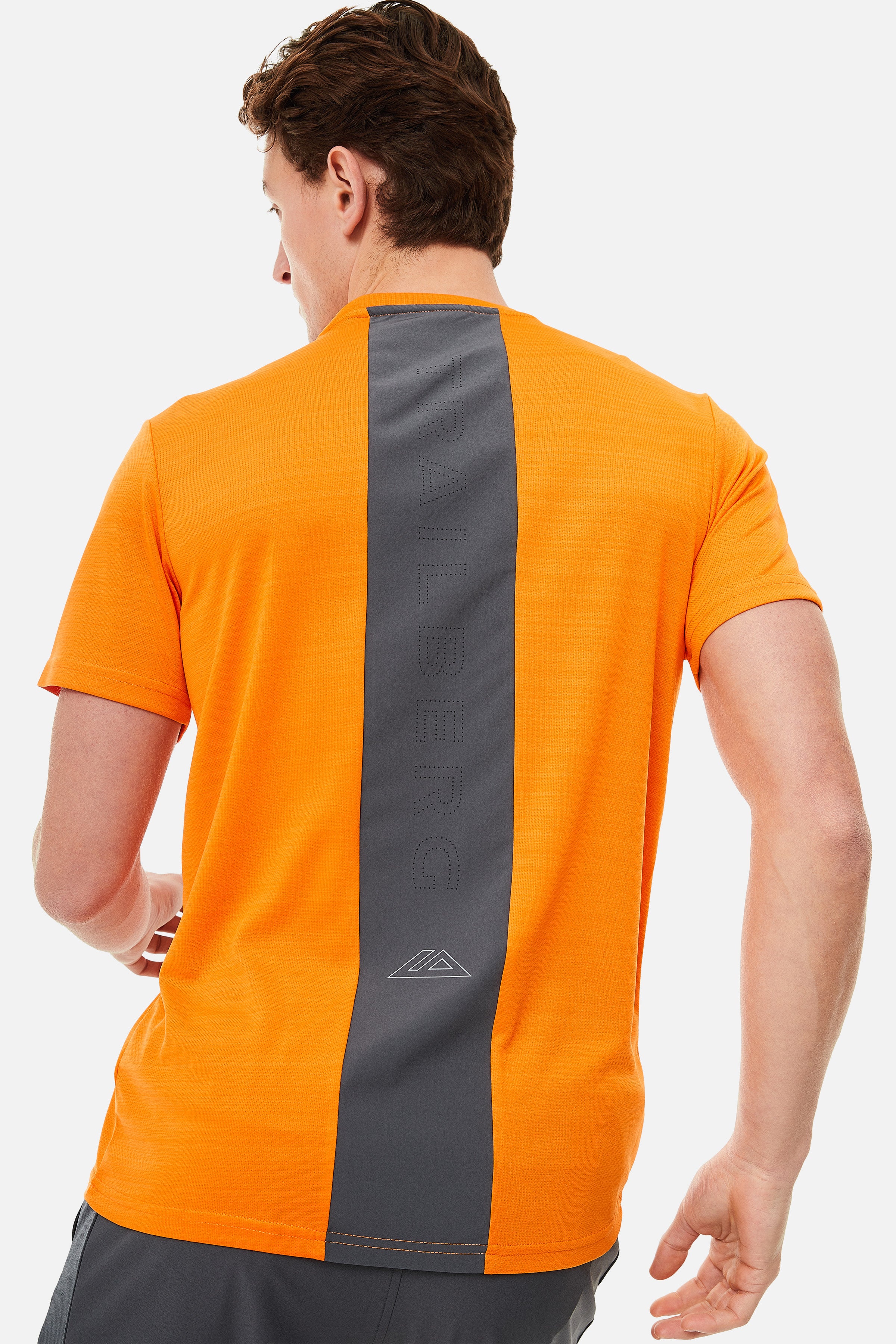 SS25 Cloud Tee - Orange Burst/Iron Grey